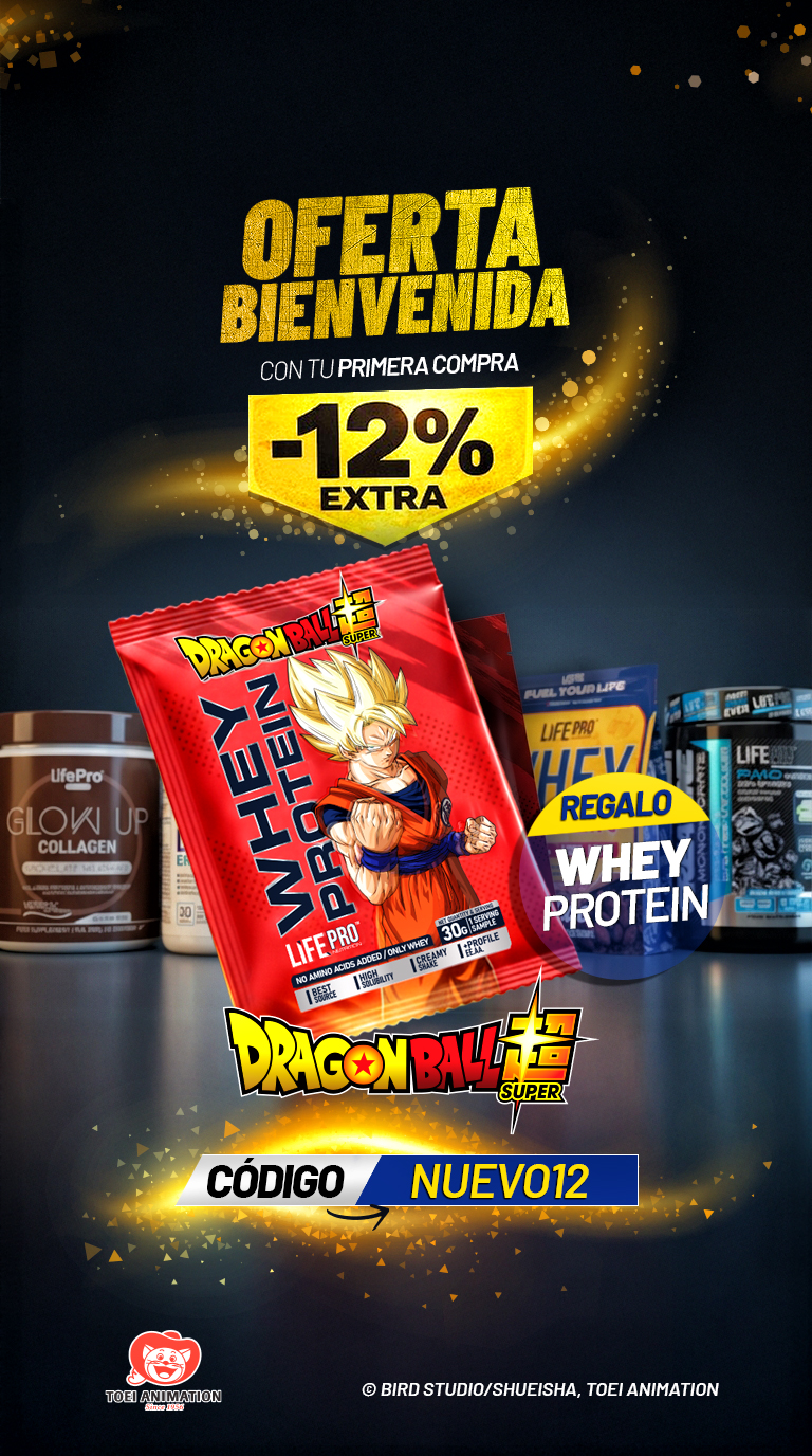 Life Pro Nutrition Facebook ad: -12% EXTRA + REGALO | NUEVO12