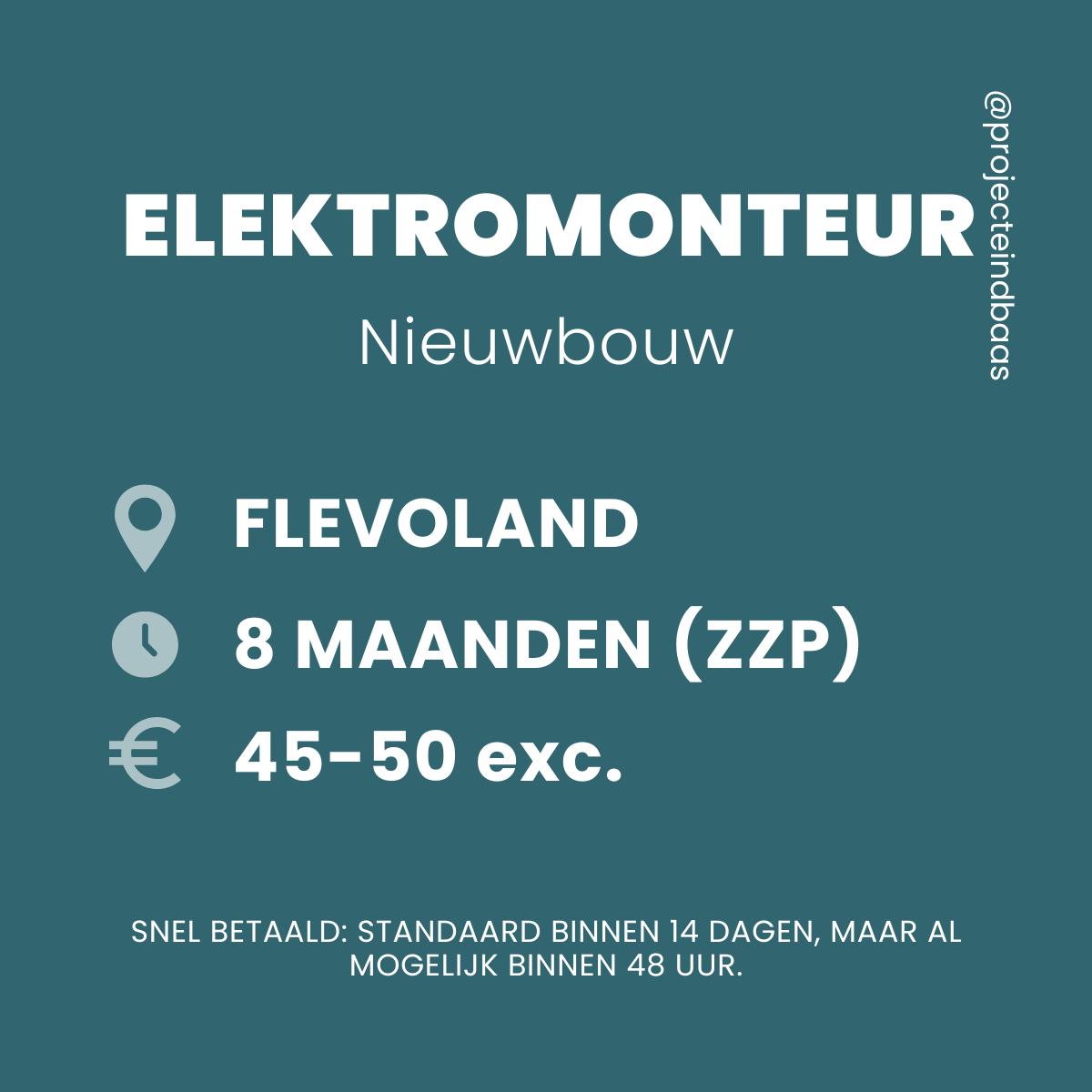Project Eindbaas B.V. Facebook ad