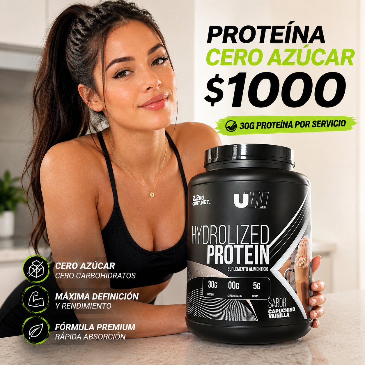 SARMS Cd. Juárez Facebook ad: Proteina Whey 5 LB por $750