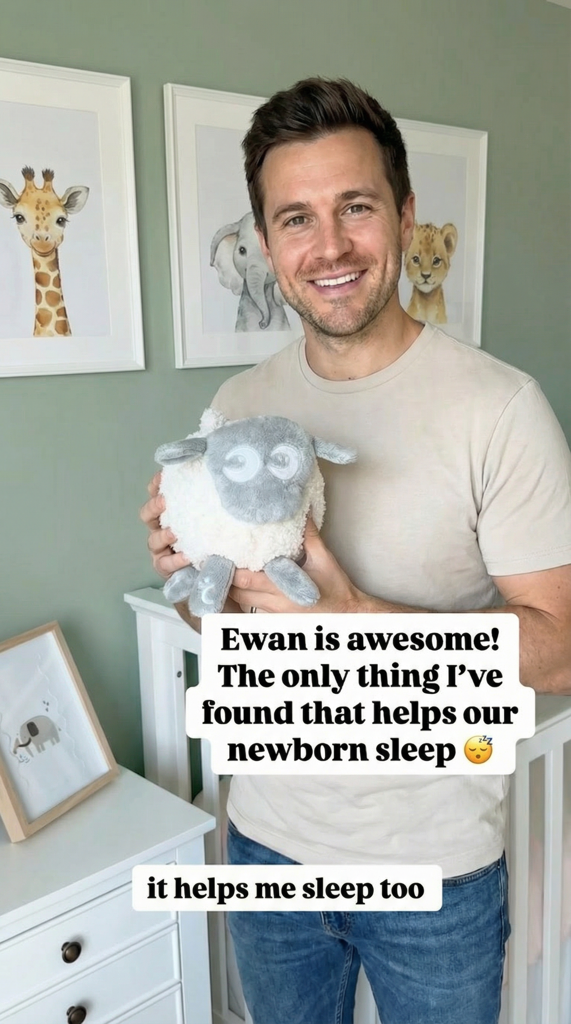 Ewan the dream sheep and friends Facebook ad