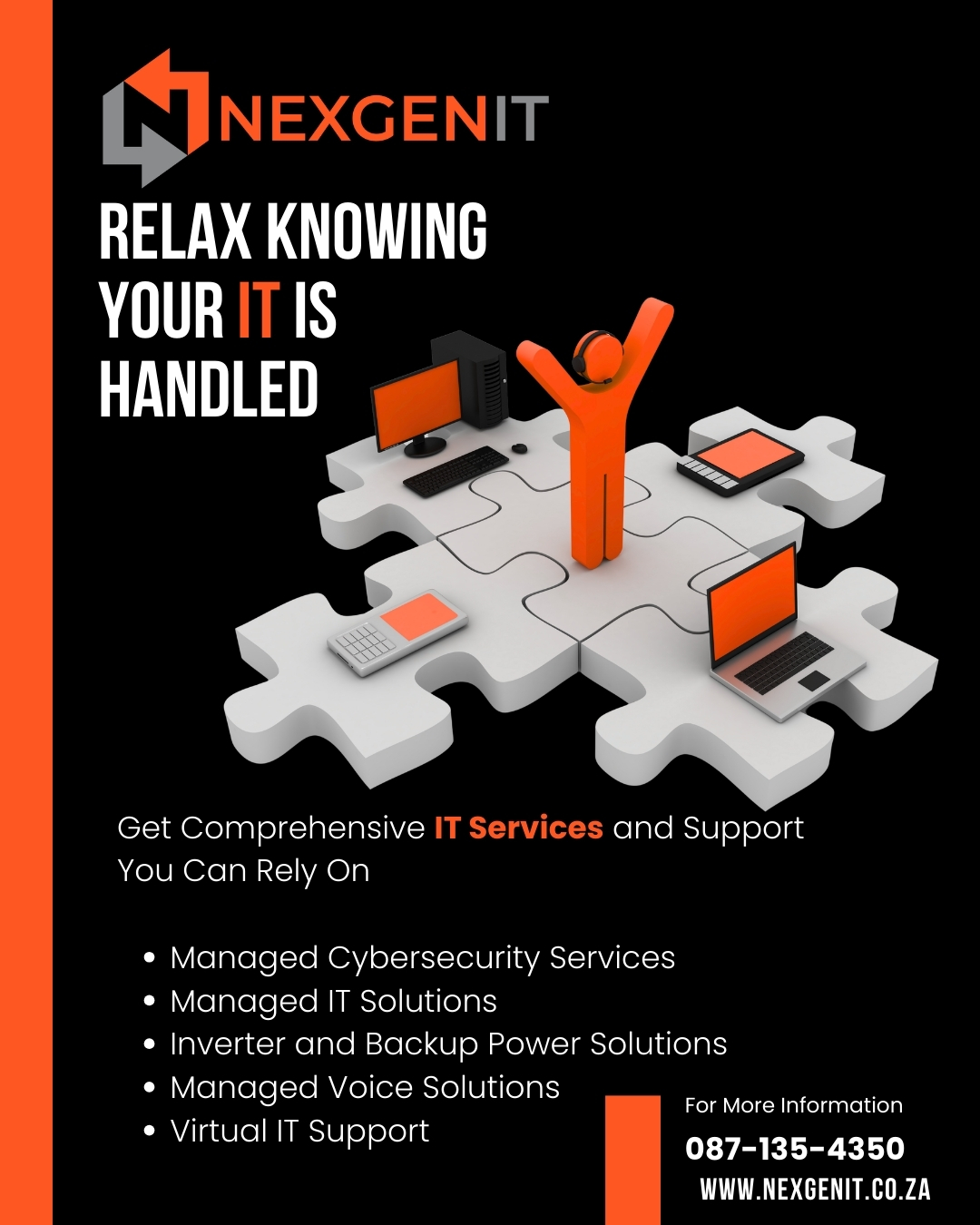 NEX GEN IT. Solutions Facebook ad: Is your business losing time because of slow…