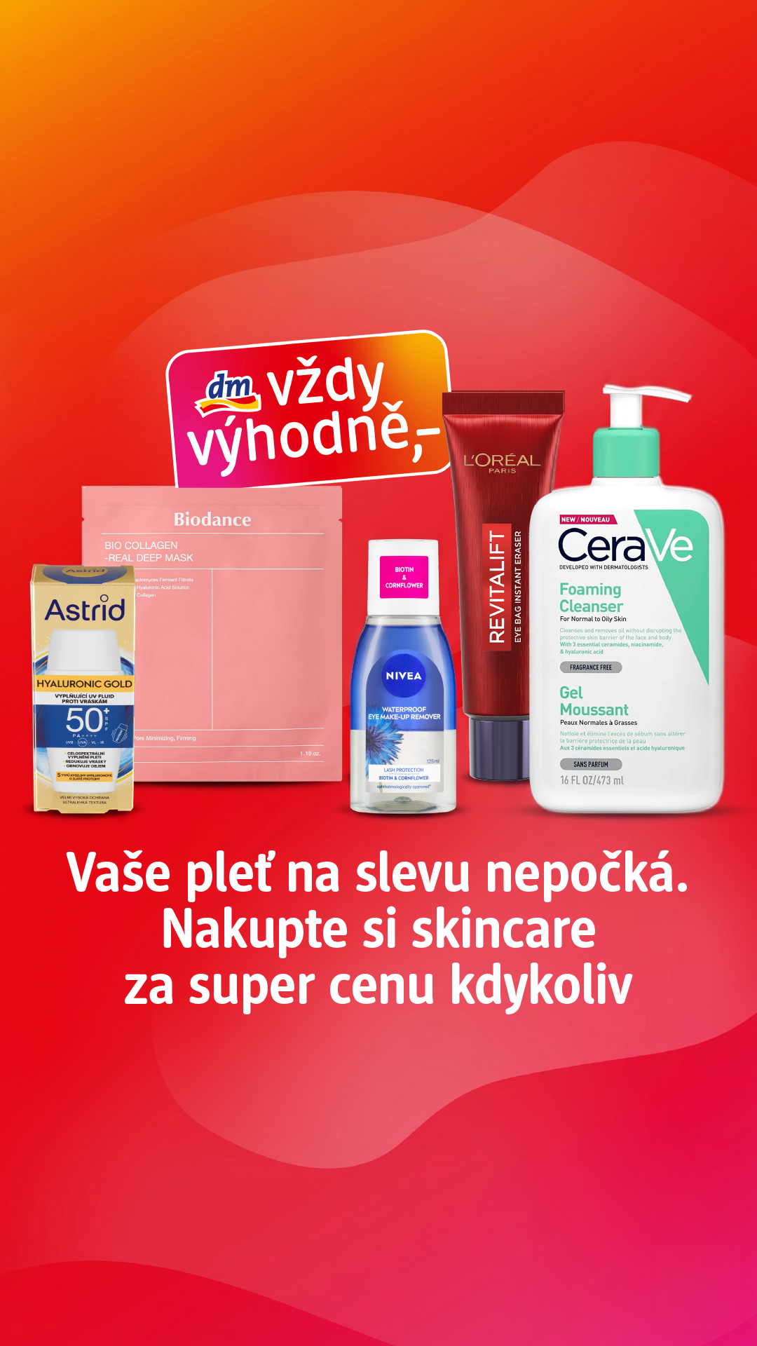 dm drogerie markt Česká republika Facebook ad