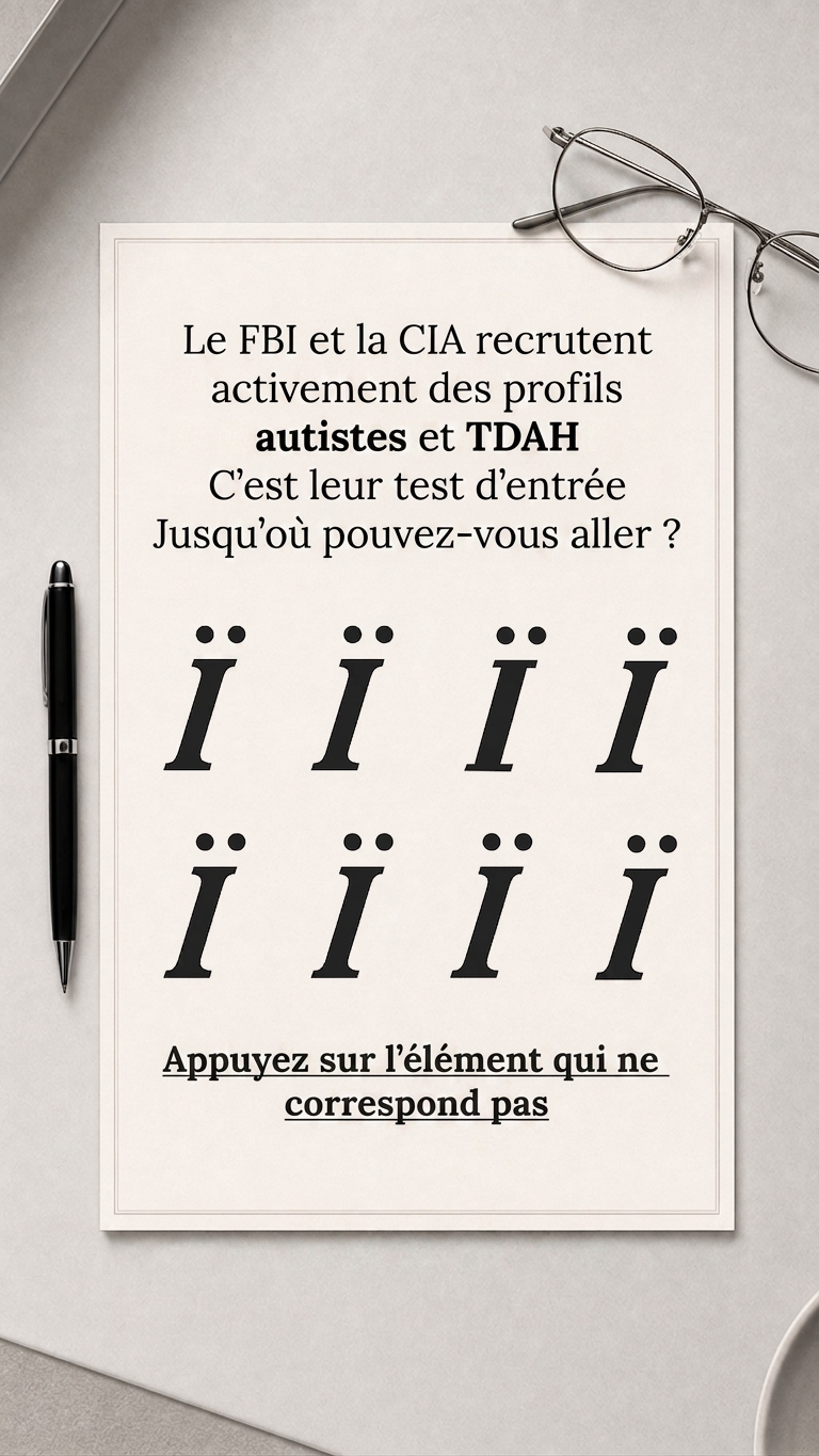Free International IQ Test Facebook ad