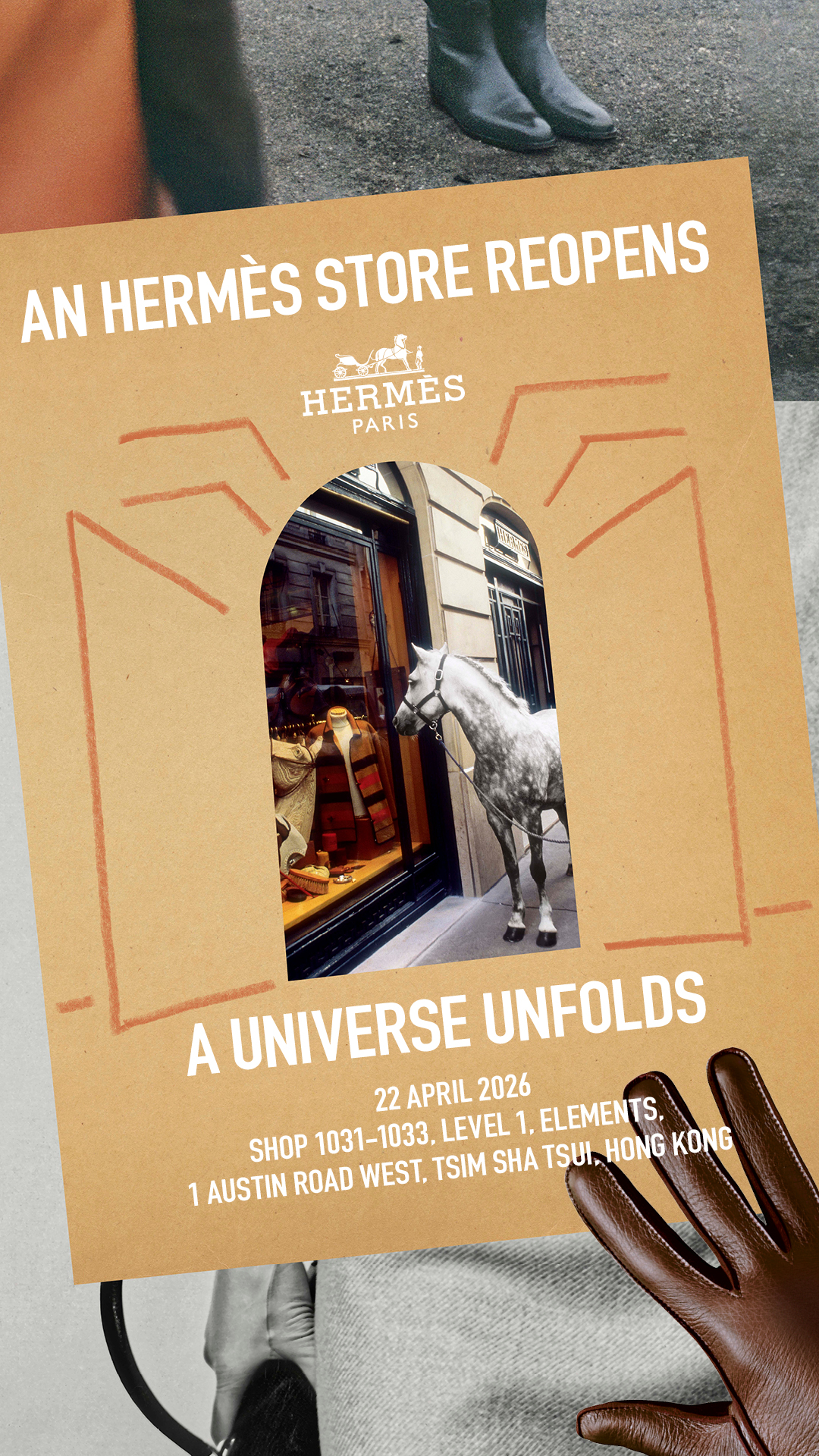 Hermès Facebook ad