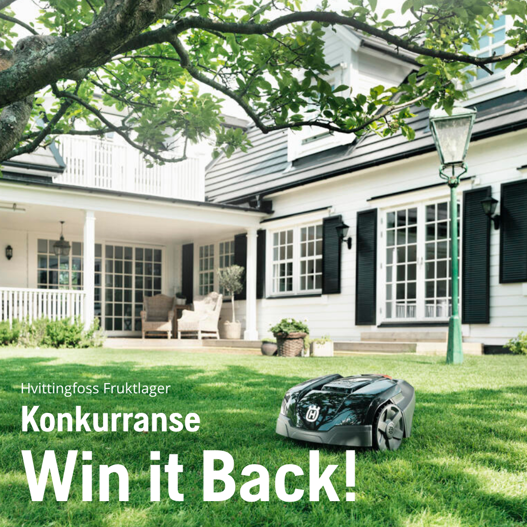 Fruktlageret Hvittingfoss Facebook ad: Win It Back, vinn tilbake beløpet du betalte!