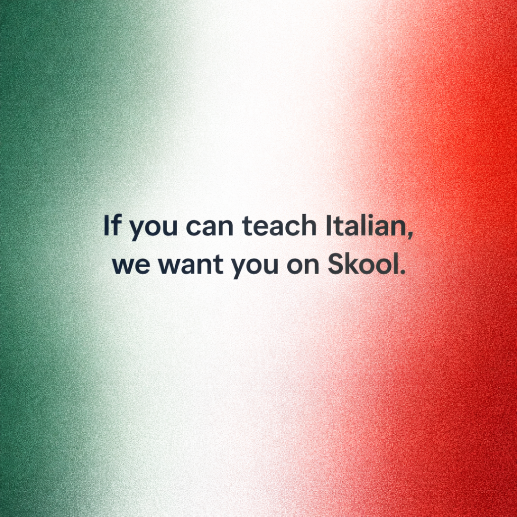 Skool Facebook ad