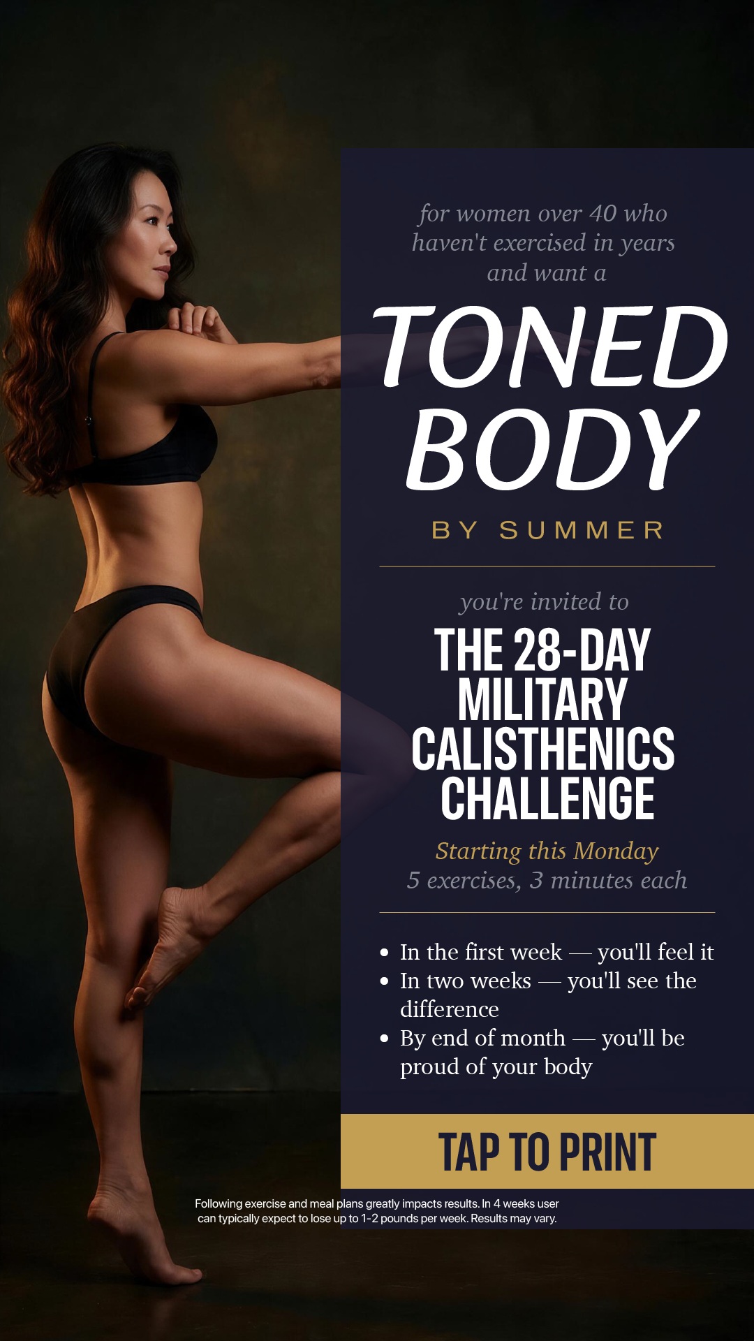 28 Day Challenge Facebook ad: Build Better Habits in 4 Weeks