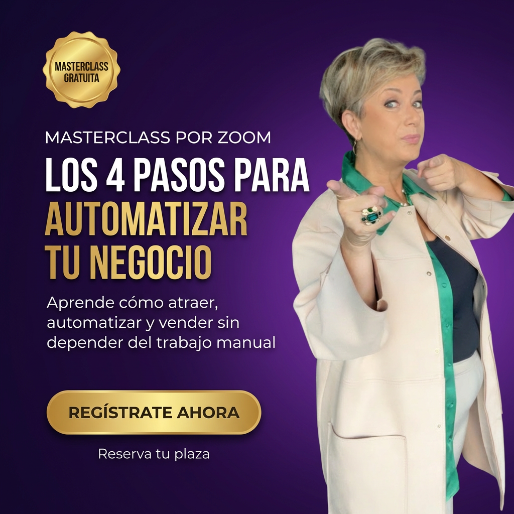 María Badallo Network Marketing Facebook ad: Deja de prospectar manual