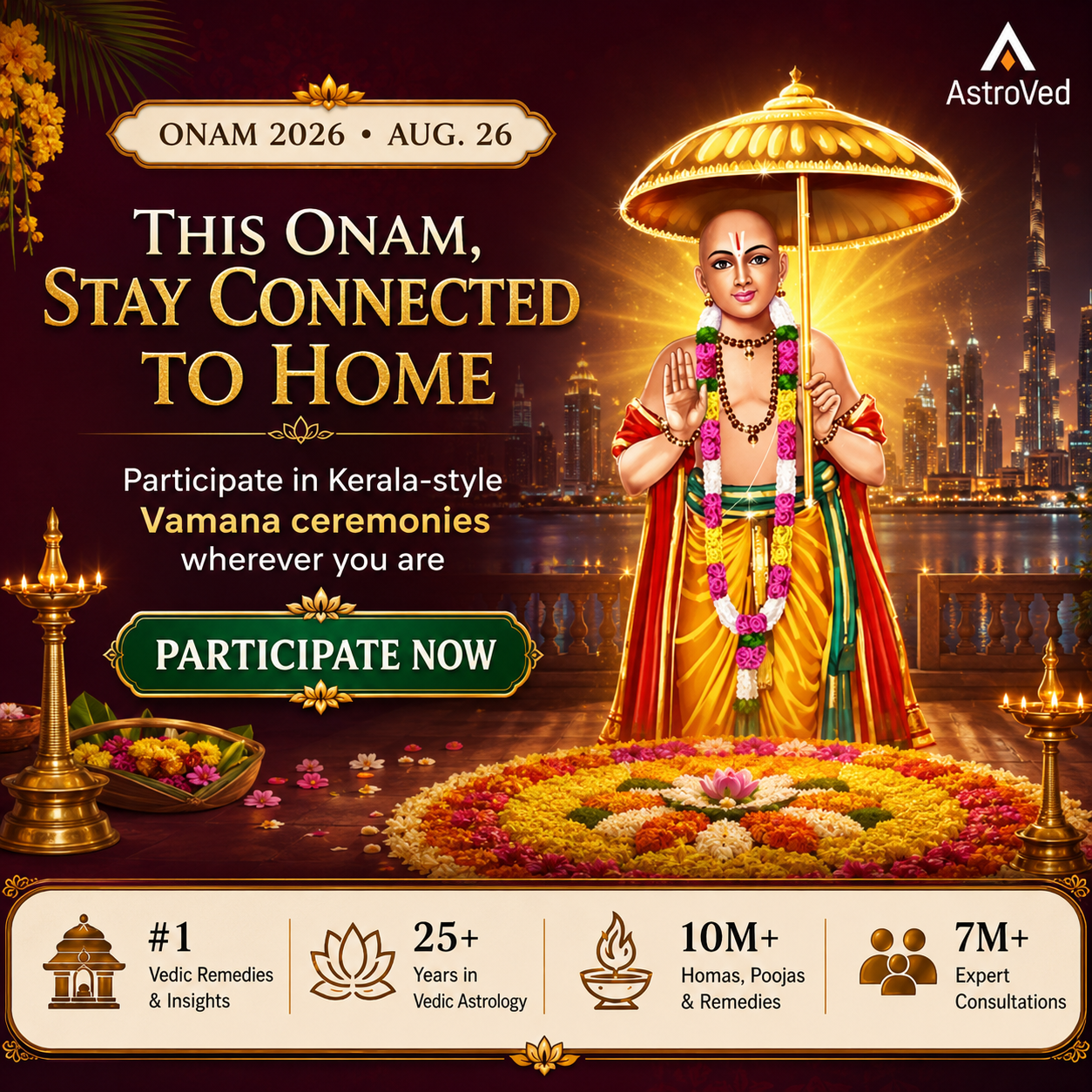 AstroVed Facebook ad from Aug 19, 2026