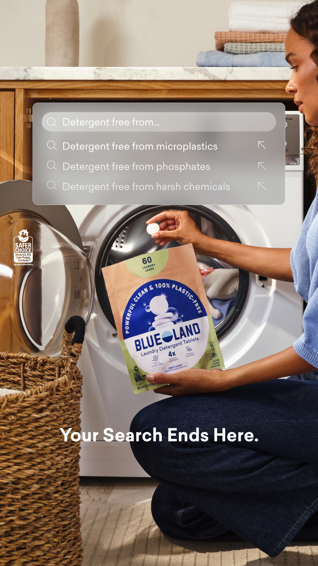 Blueland Facebook ad