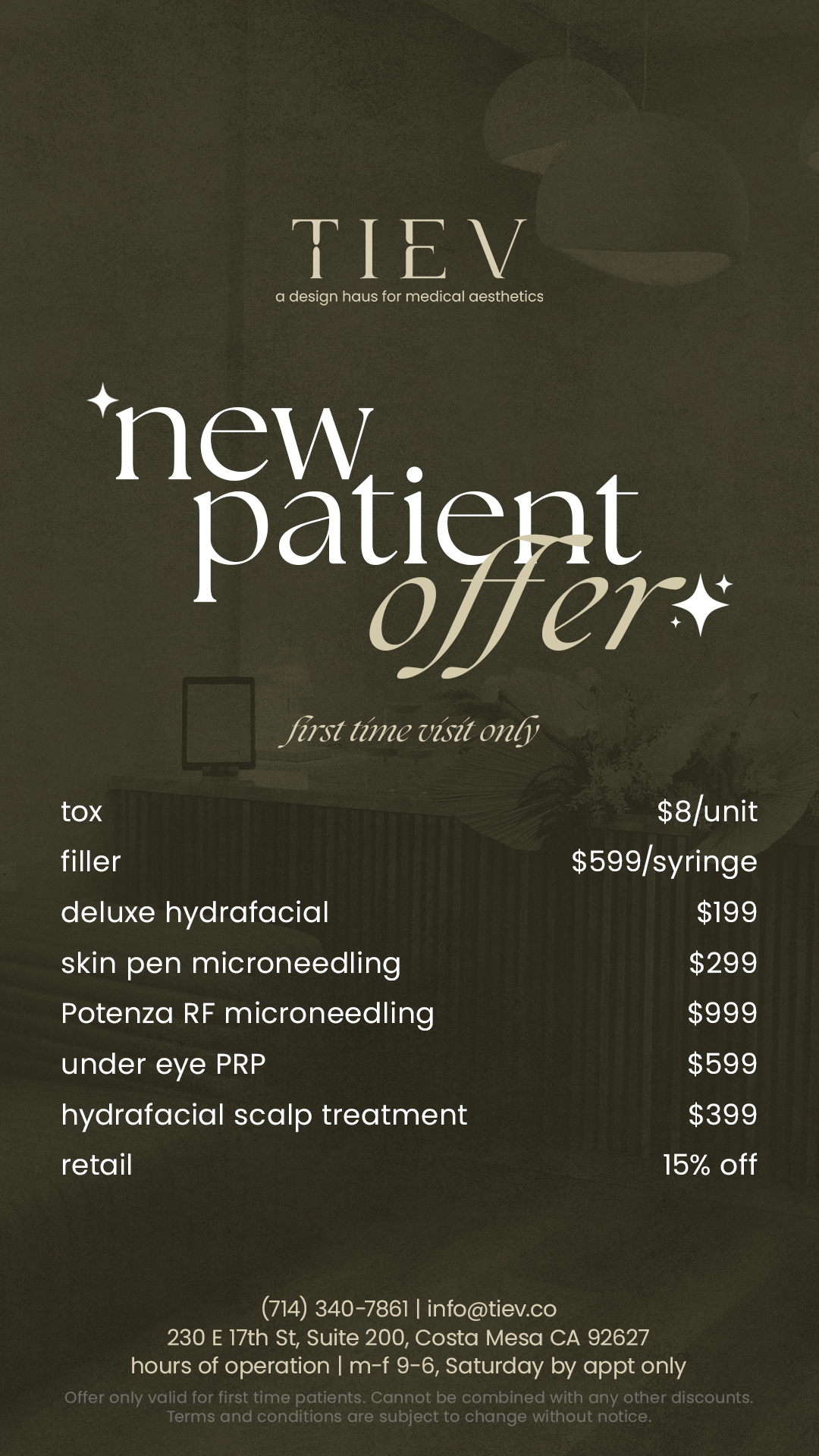 TIEV Medspa Facebook ad