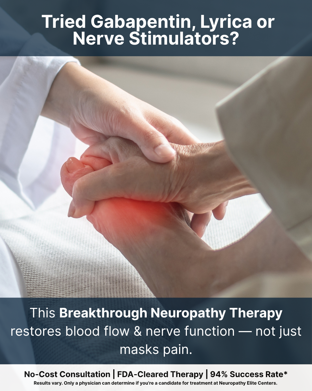 Neuropathy Elite Centers of Wisconsin Facebook ad