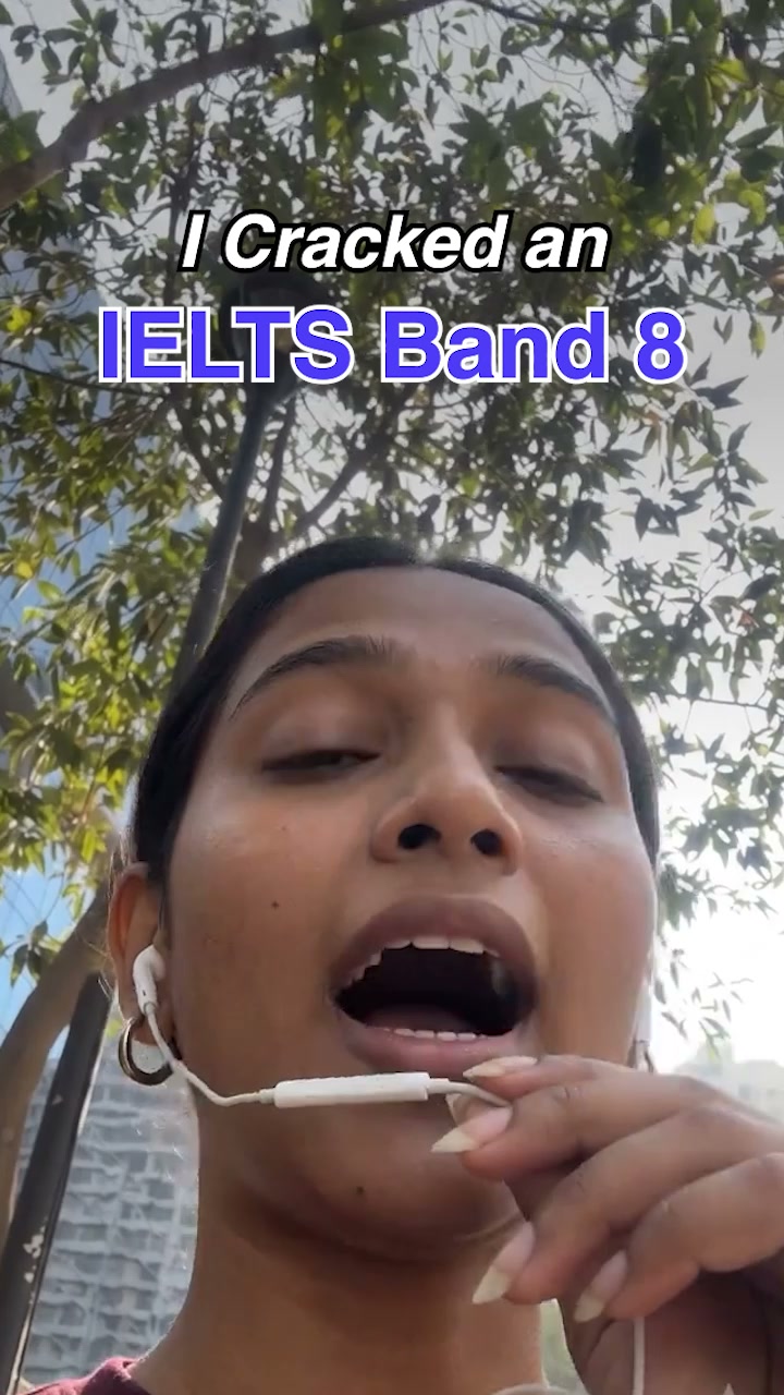 Leap IELTS Facebook ad: Band 8 IELTS Prep @ ₹99