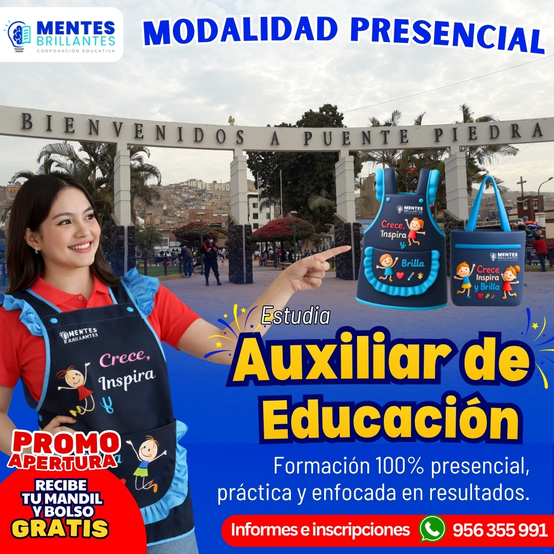 Corporación Mentes Brillantes Sede Lima Facebook ad