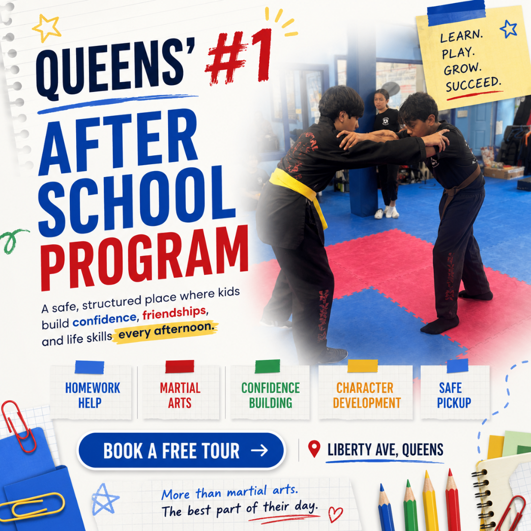 Universal Mixed Martial Arts Facebook ad: Free Trial Martial Arts Class for Kids