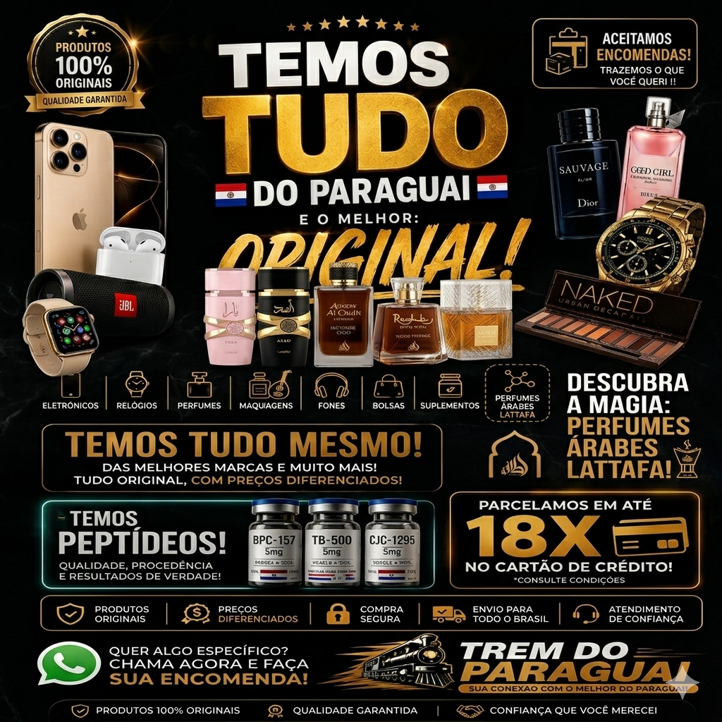 Trem do Paraguai Facebook ad from Jun 6, 2026