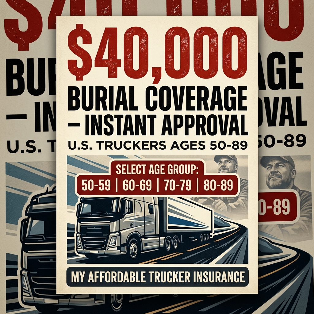 My Affordable Trucker Insurance Facebook ad