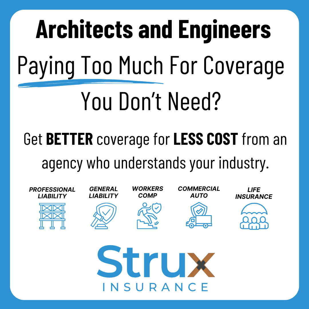 Strux Insurance Facebook ad: Free Policy Review