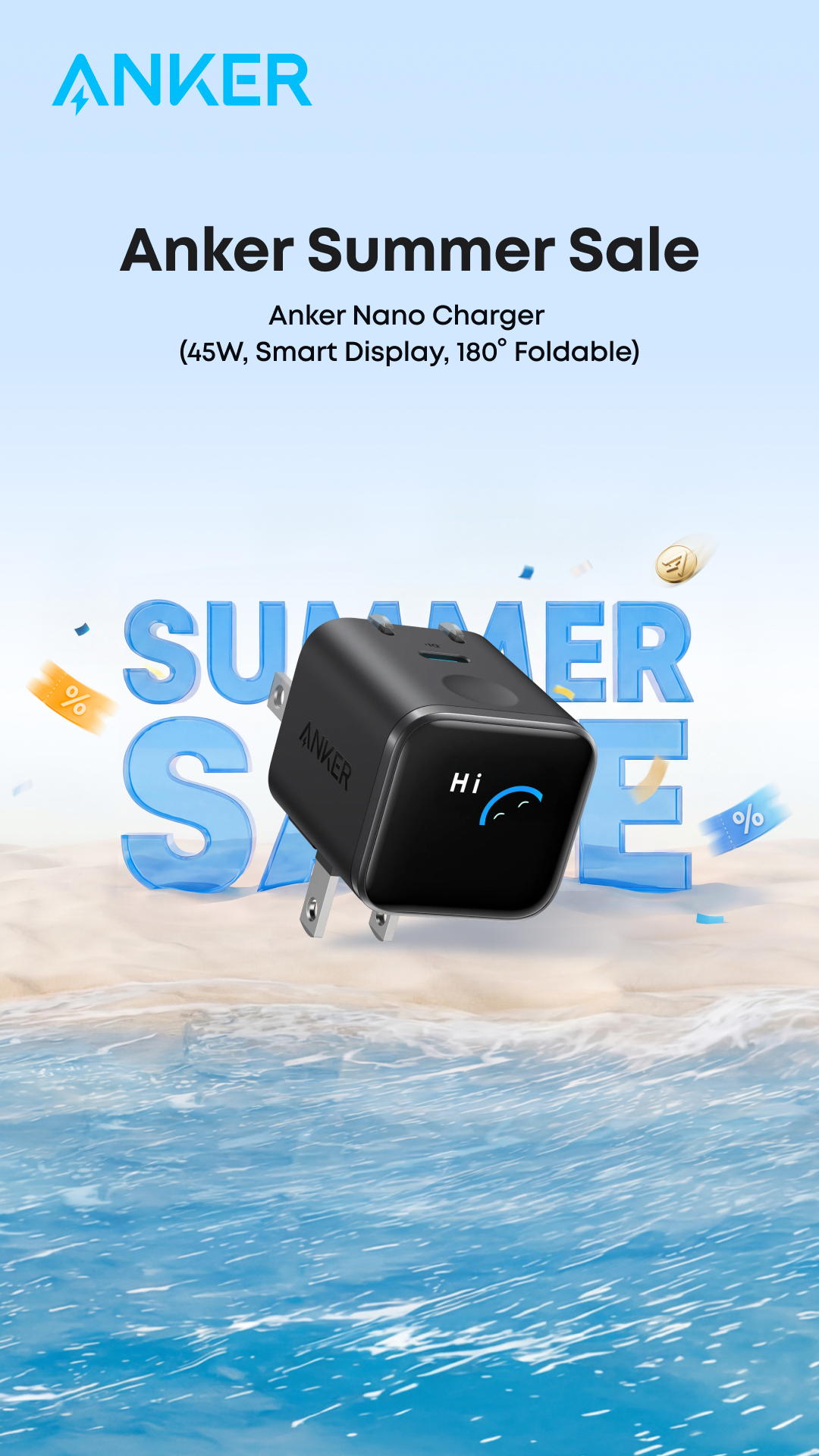 Anker Facebook ad