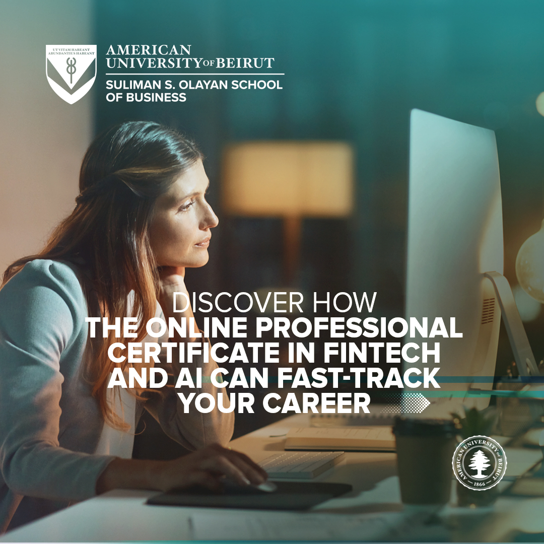 Suliman S. Olayan School of Business at AUB Facebook ad