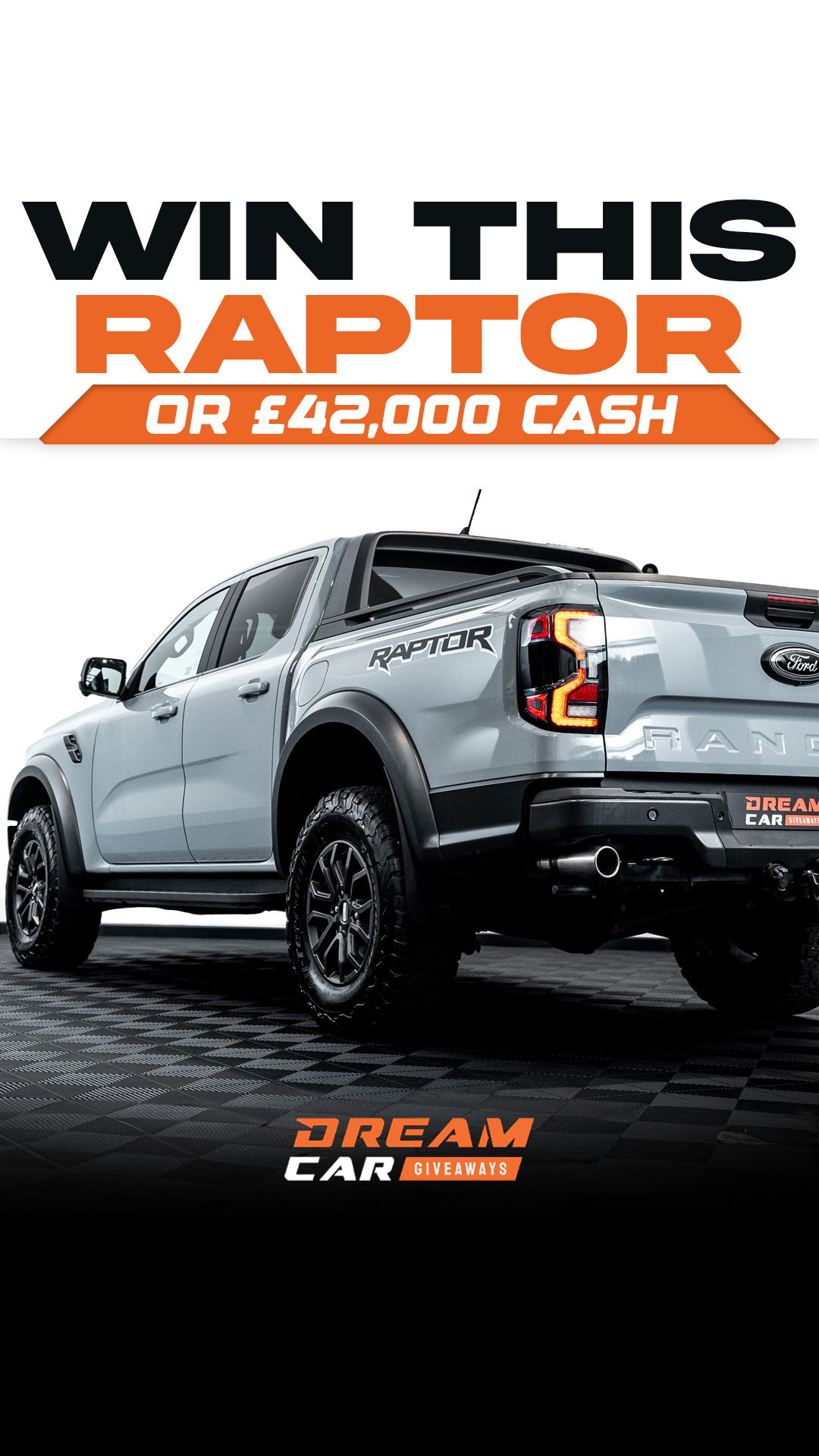 Dream Car Giveaways Facebook ad
