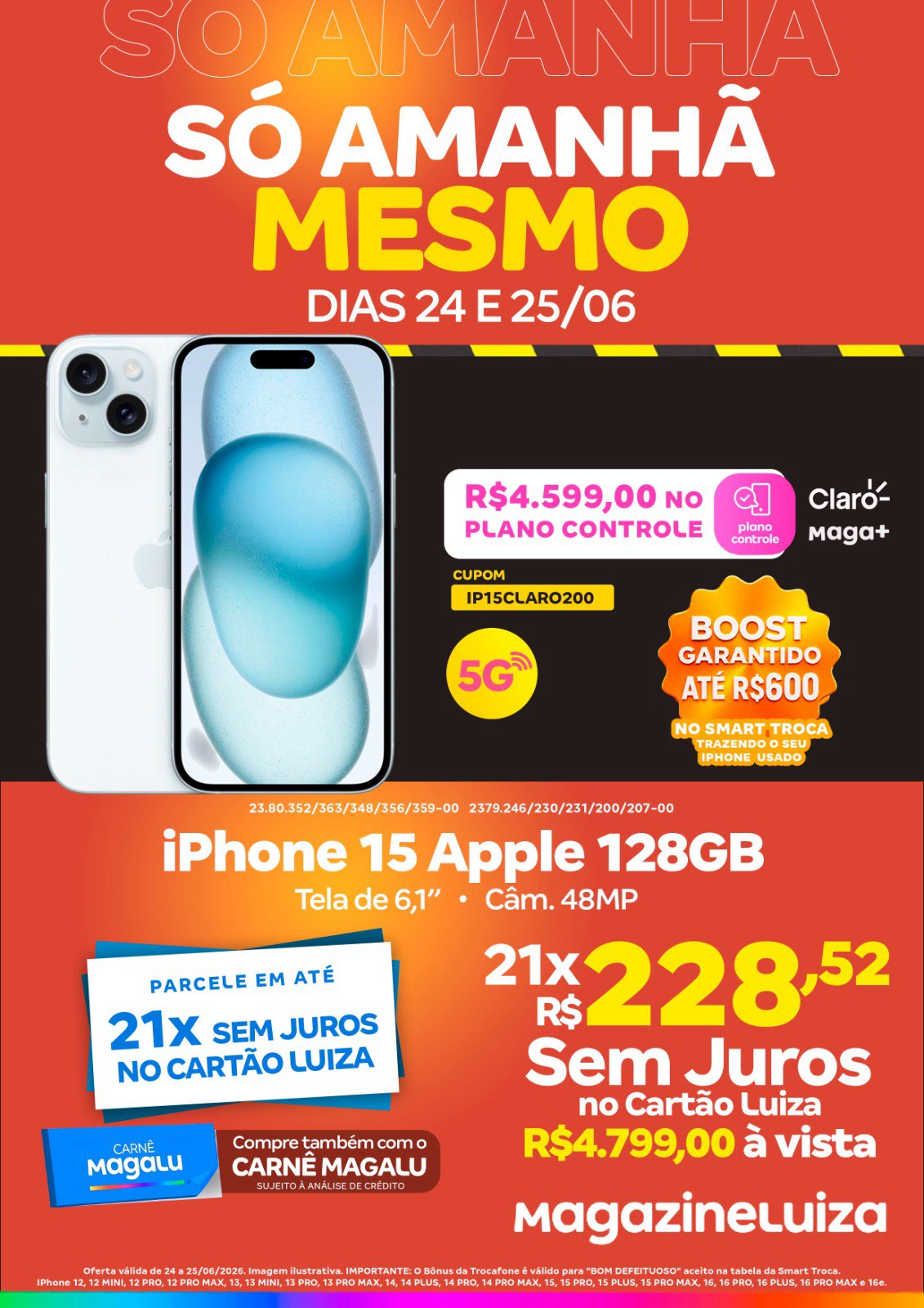 Magazine Luiza Facebook ad: Vendedores Magalu