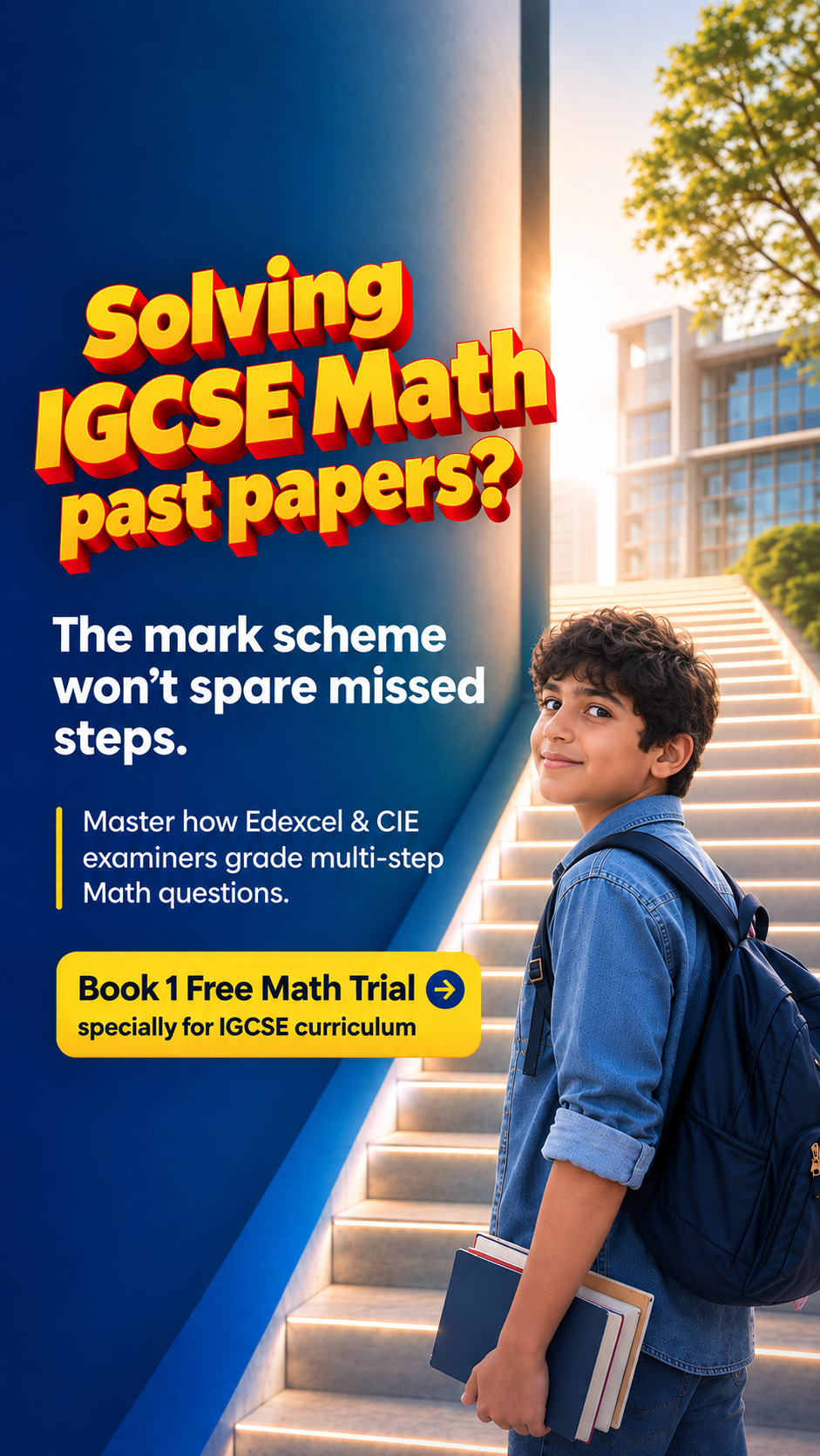 BrightCHAMPS Facebook ad: What If Your Child Was 2 Steps Ahead in Maths?