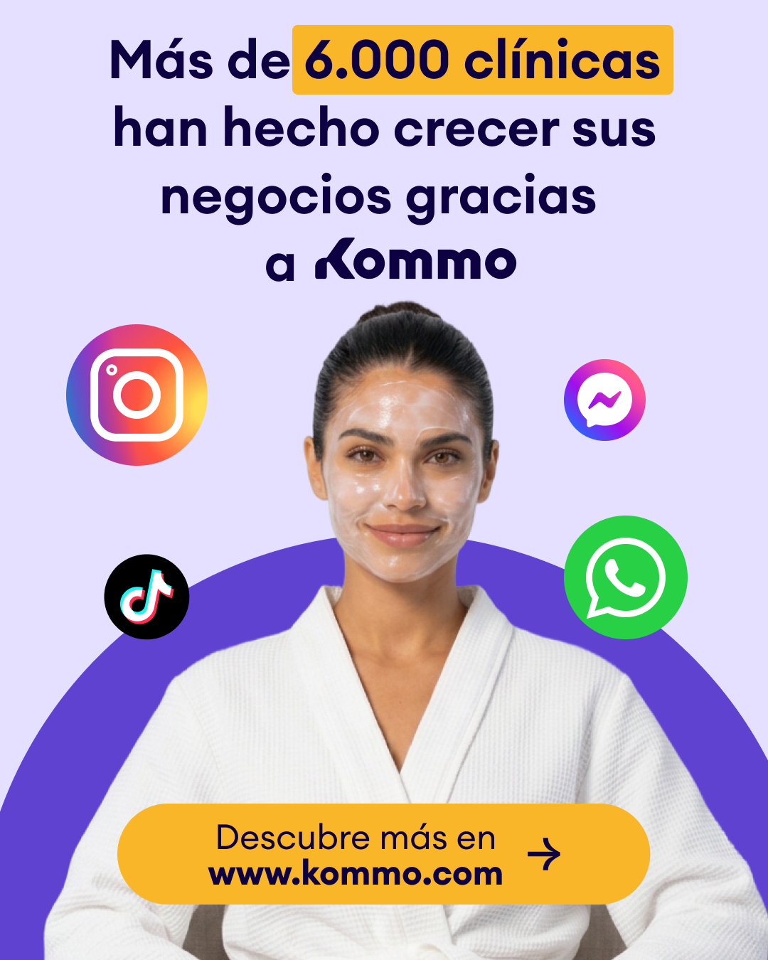 Kommo Español Facebook ad