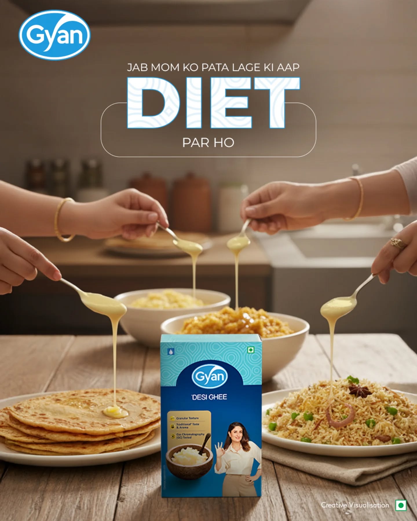Gyan Dairy Facebook ad