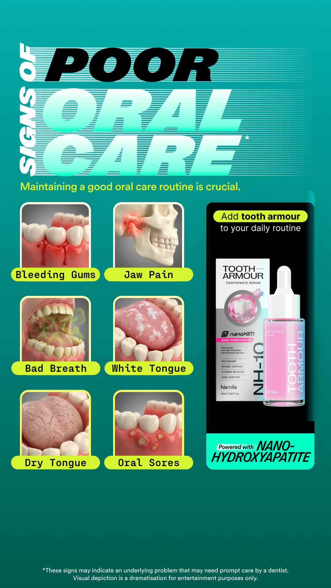 Hismile Facebook ad