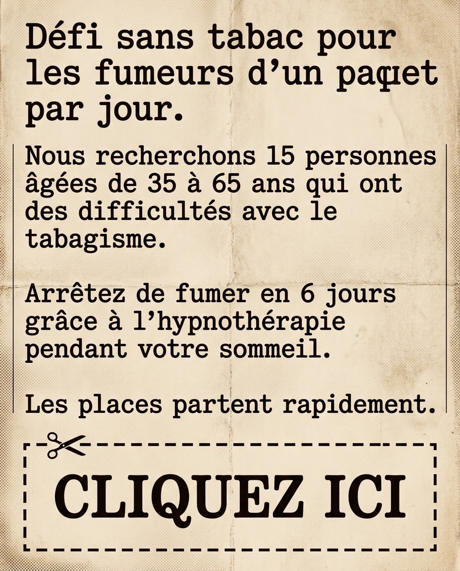 Hypnozio: power of hypnotherapy Facebook ad: Arrêter de fumer d'une manière qui semble vraiment facile