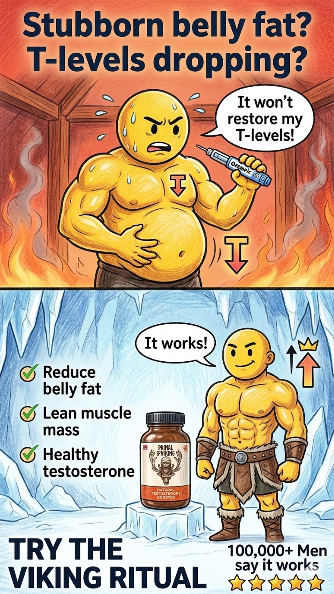 Primal Viking Facebook ad
