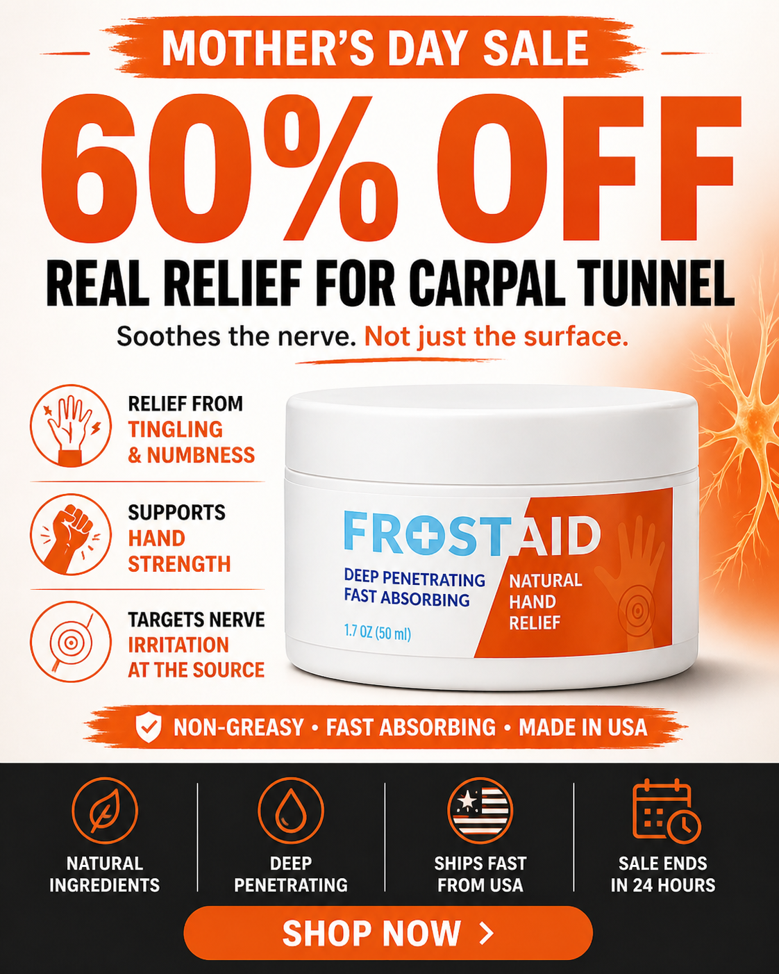 Frost Aid Facebook ad