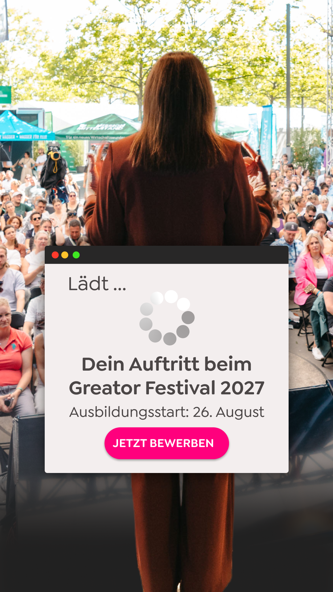 Greator Facebook ad