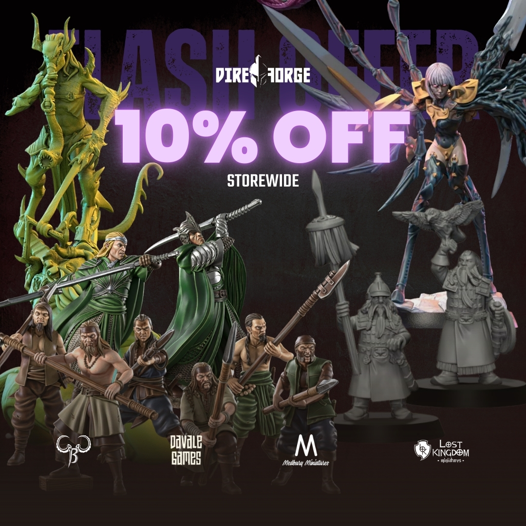 DireForge Facebook ad