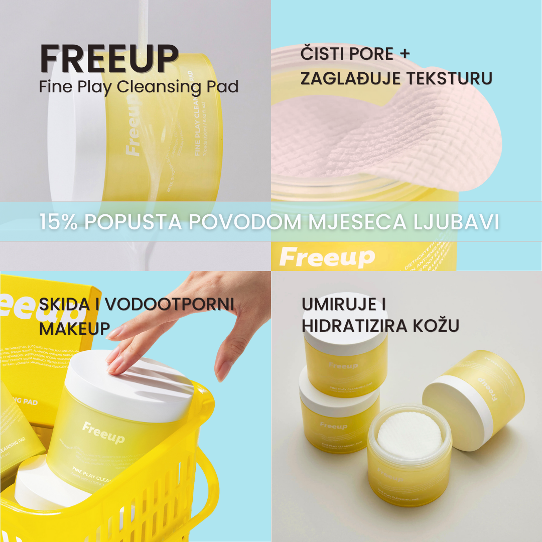 Mikrokosmos Facebook ad: Valentinovo & mjesec ljubavi: Freeup -15%