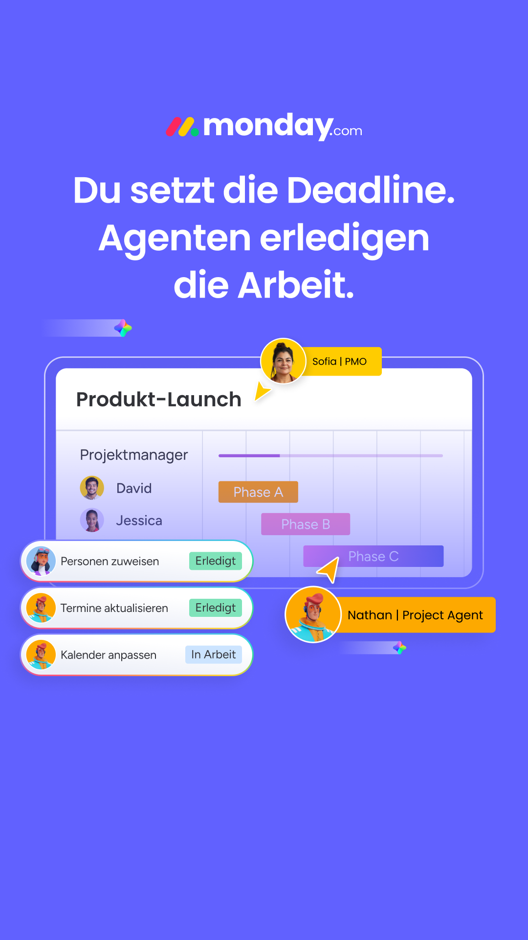 monday.com Facebook ad