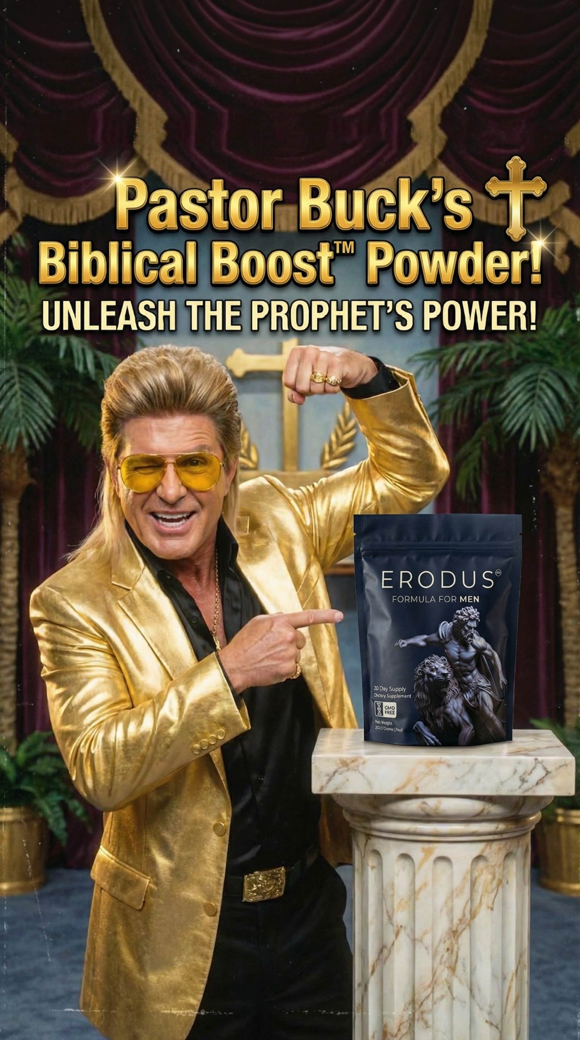 Erodus Formula For Men Facebook ad
