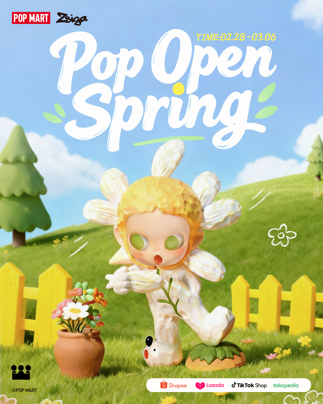 POP MART Online Stores Facebook ad