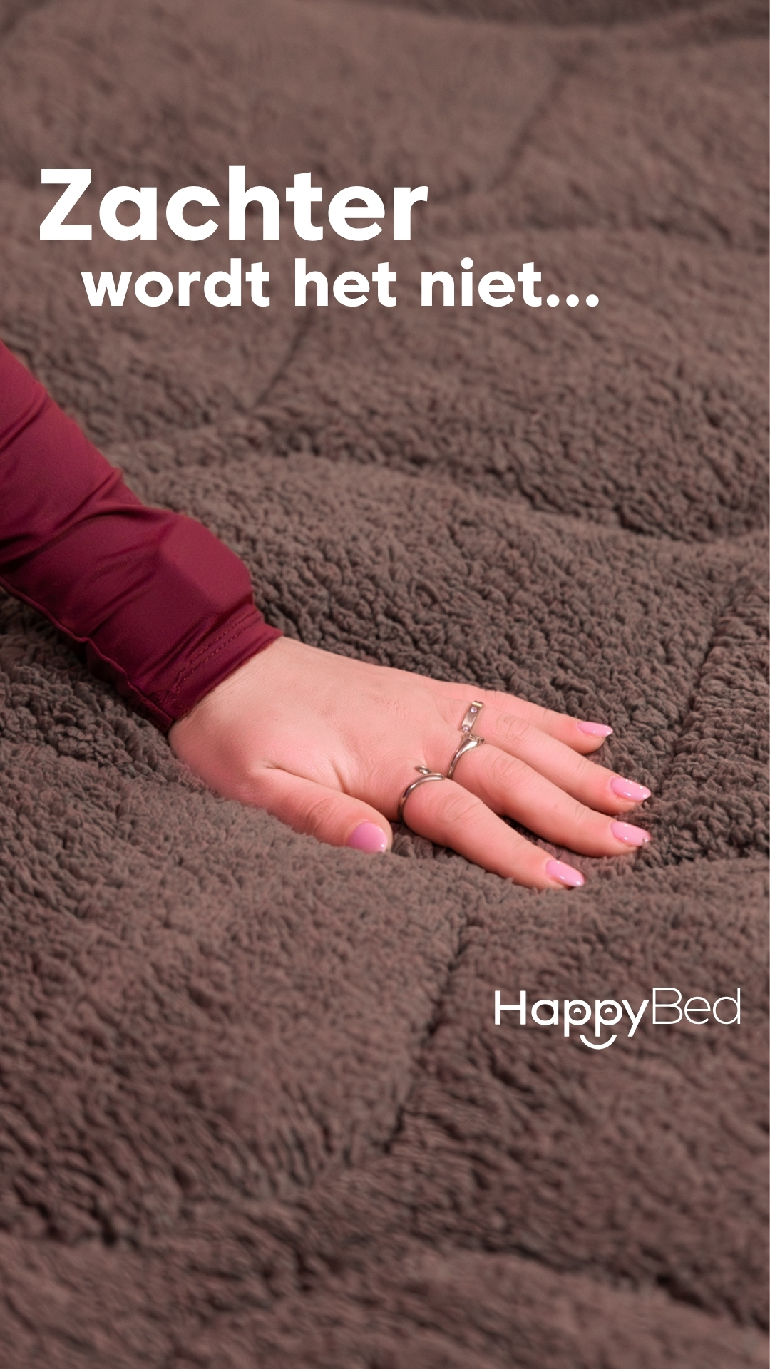 HappyBed Facebook ad