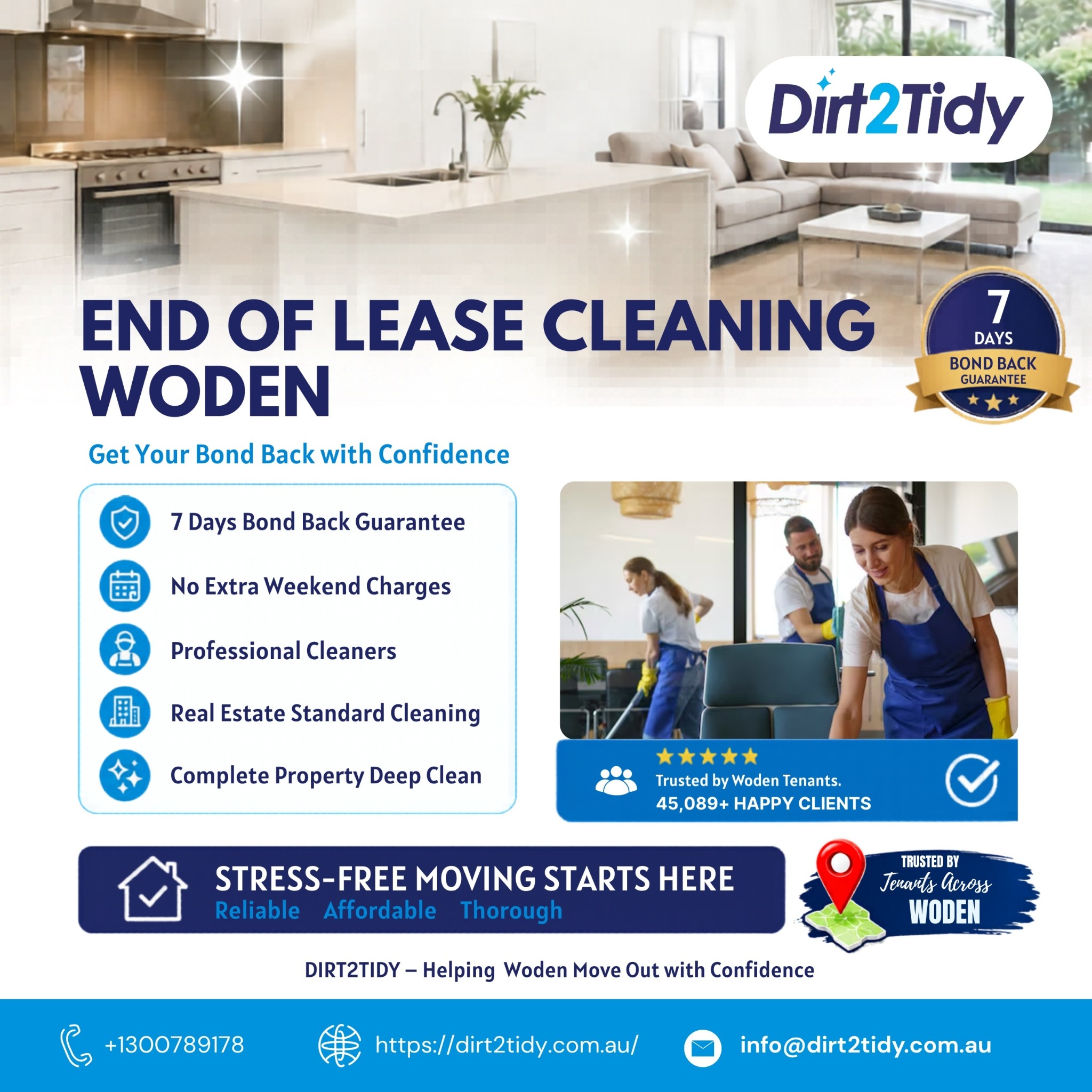 Dirt2Tidy Facebook ad