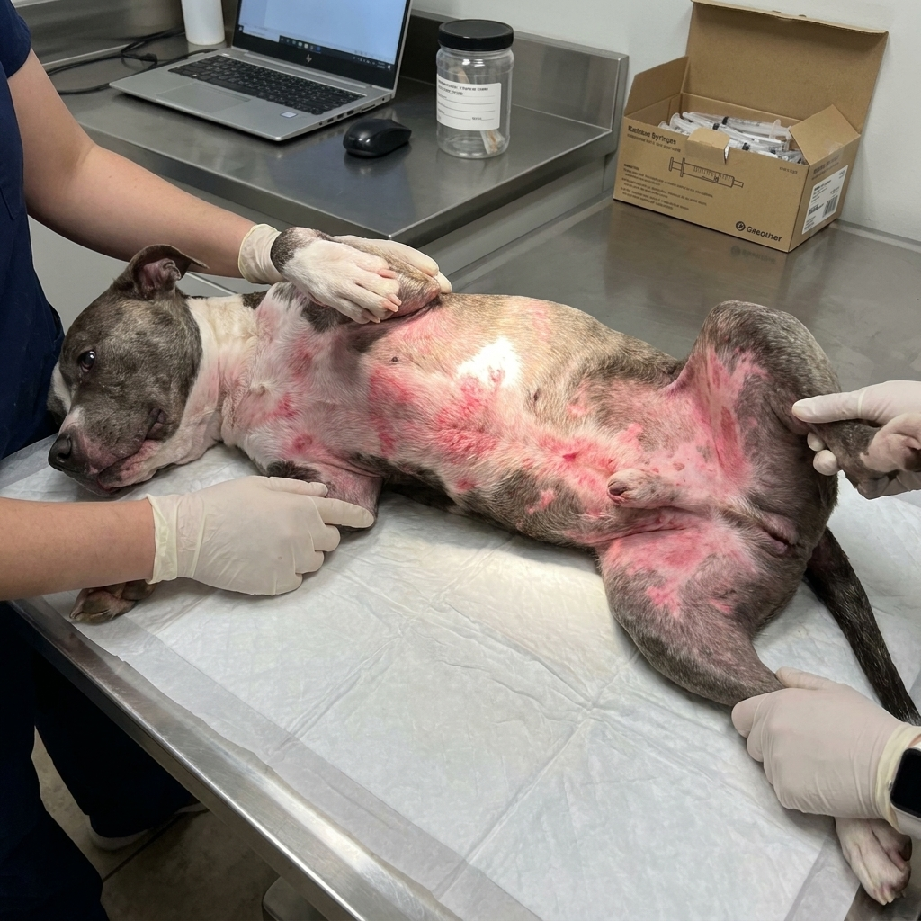 Dr. Katherine Mercer Facebook ad: Your Dog's Summer Allergies Explained ^