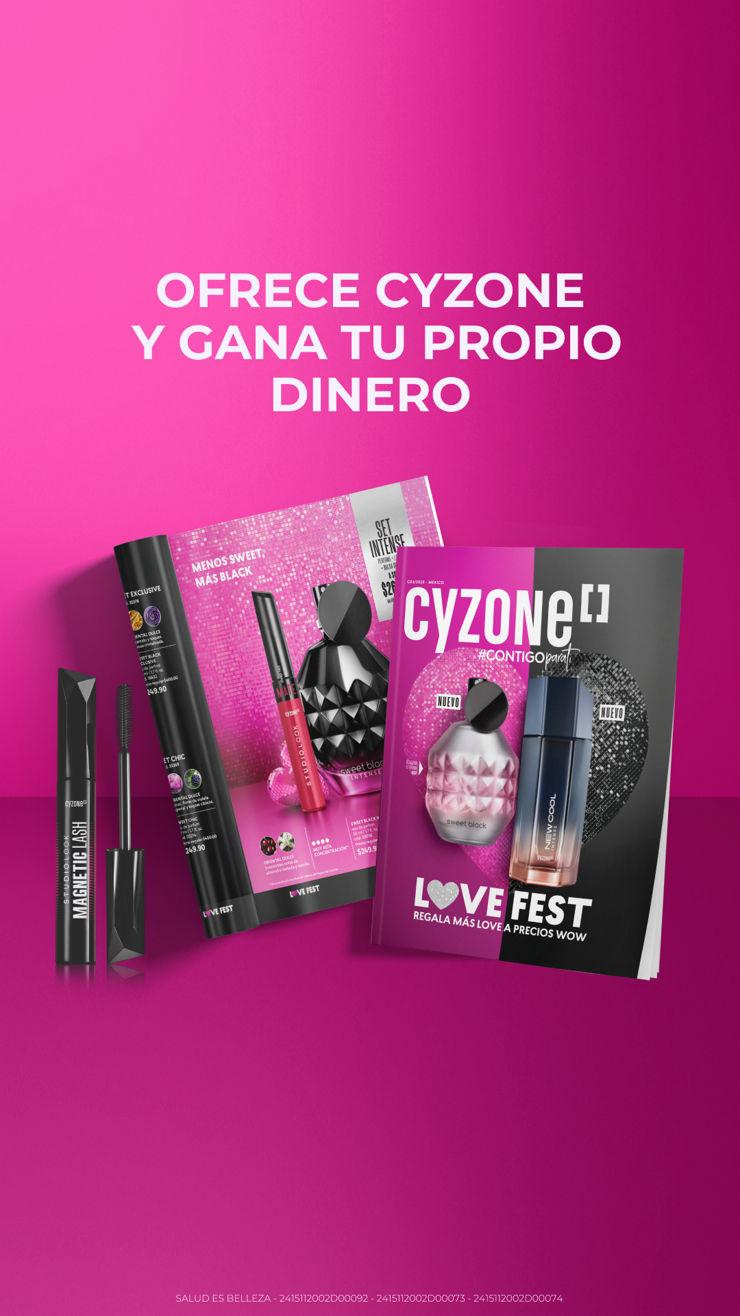 L'BEL, ésika y Cyzone Facebook ad