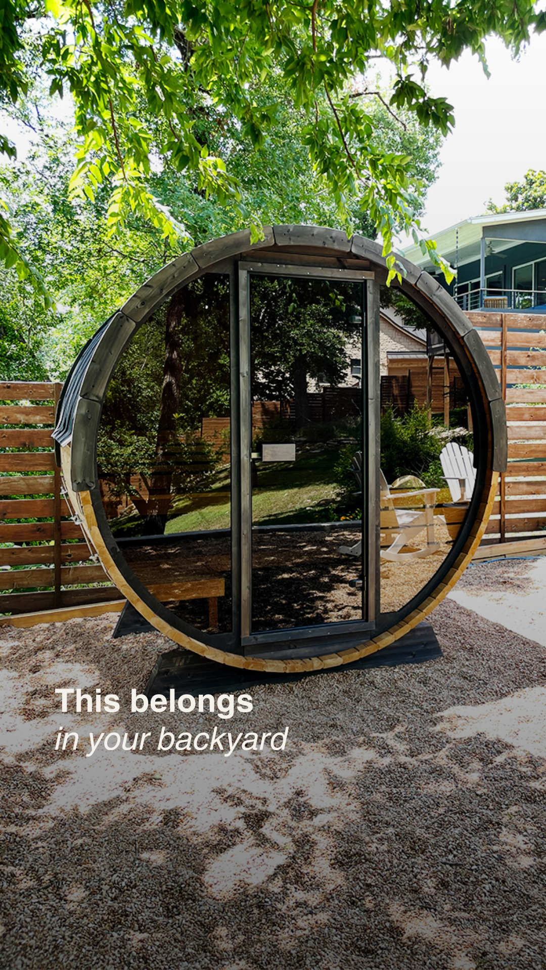 Öli Saunas Facebook ad