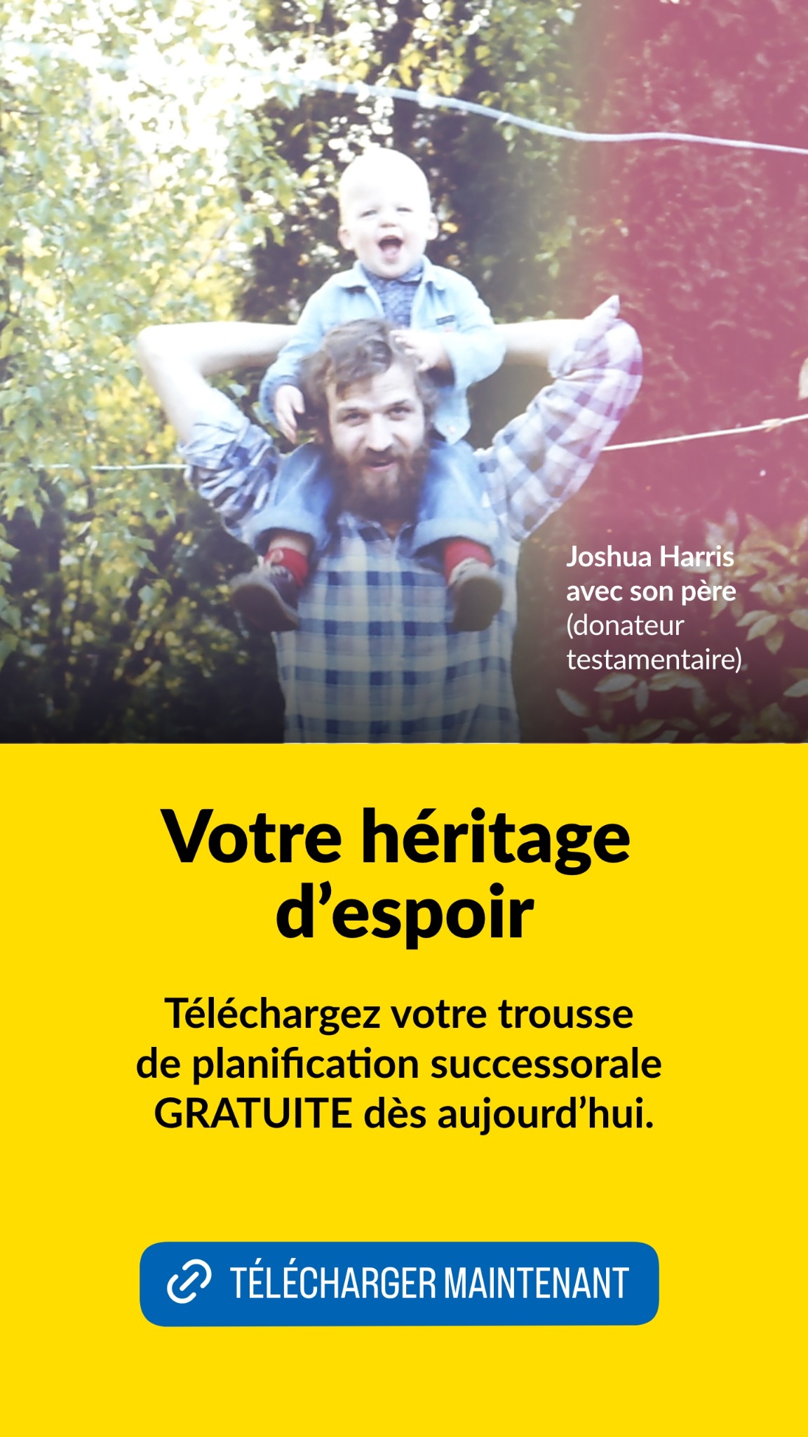 Société canadienne du cancer Facebook ad