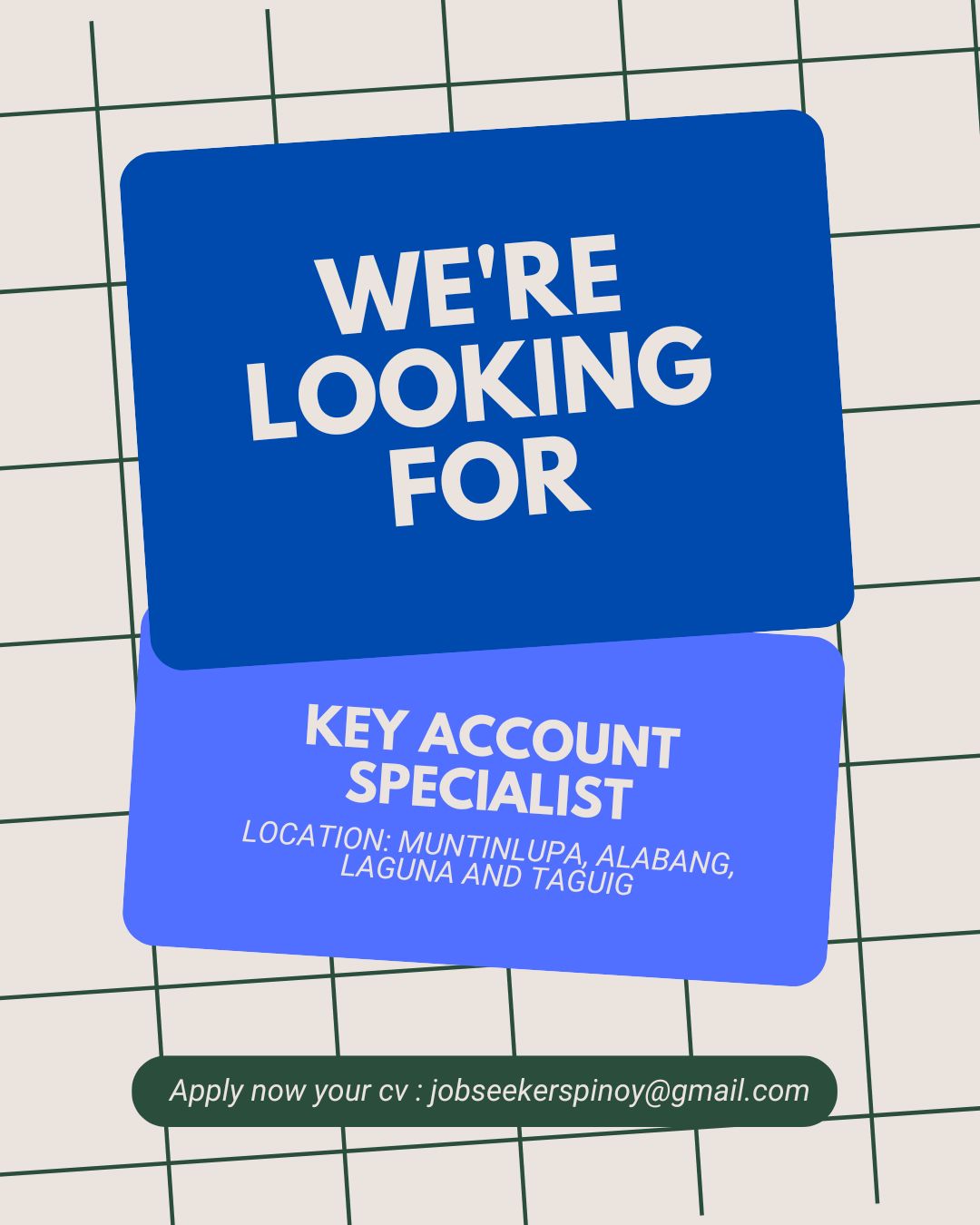 Pinoy JobSeekers Facebook ad: Job Summary
