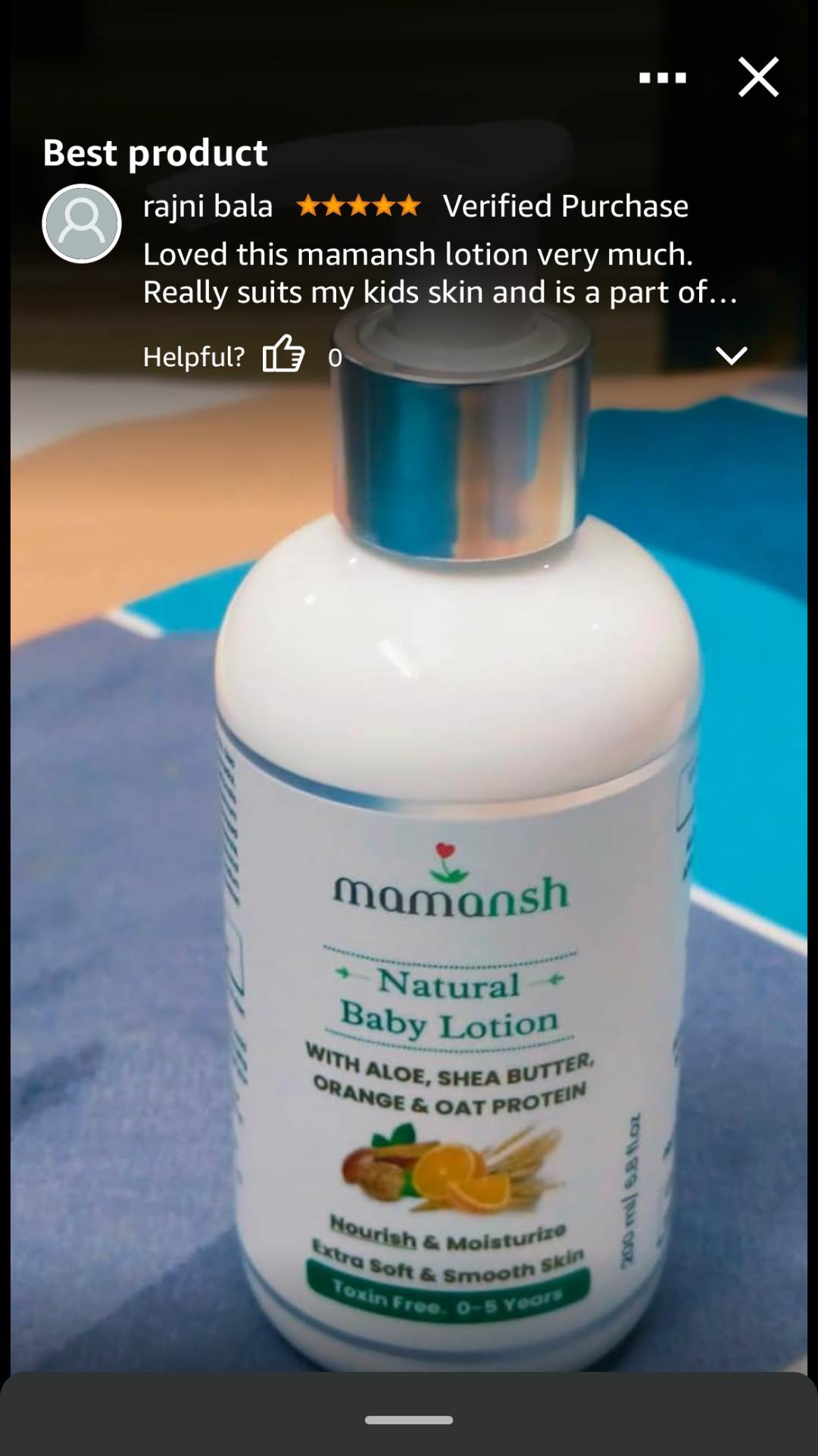 Mamansh Facebook ad