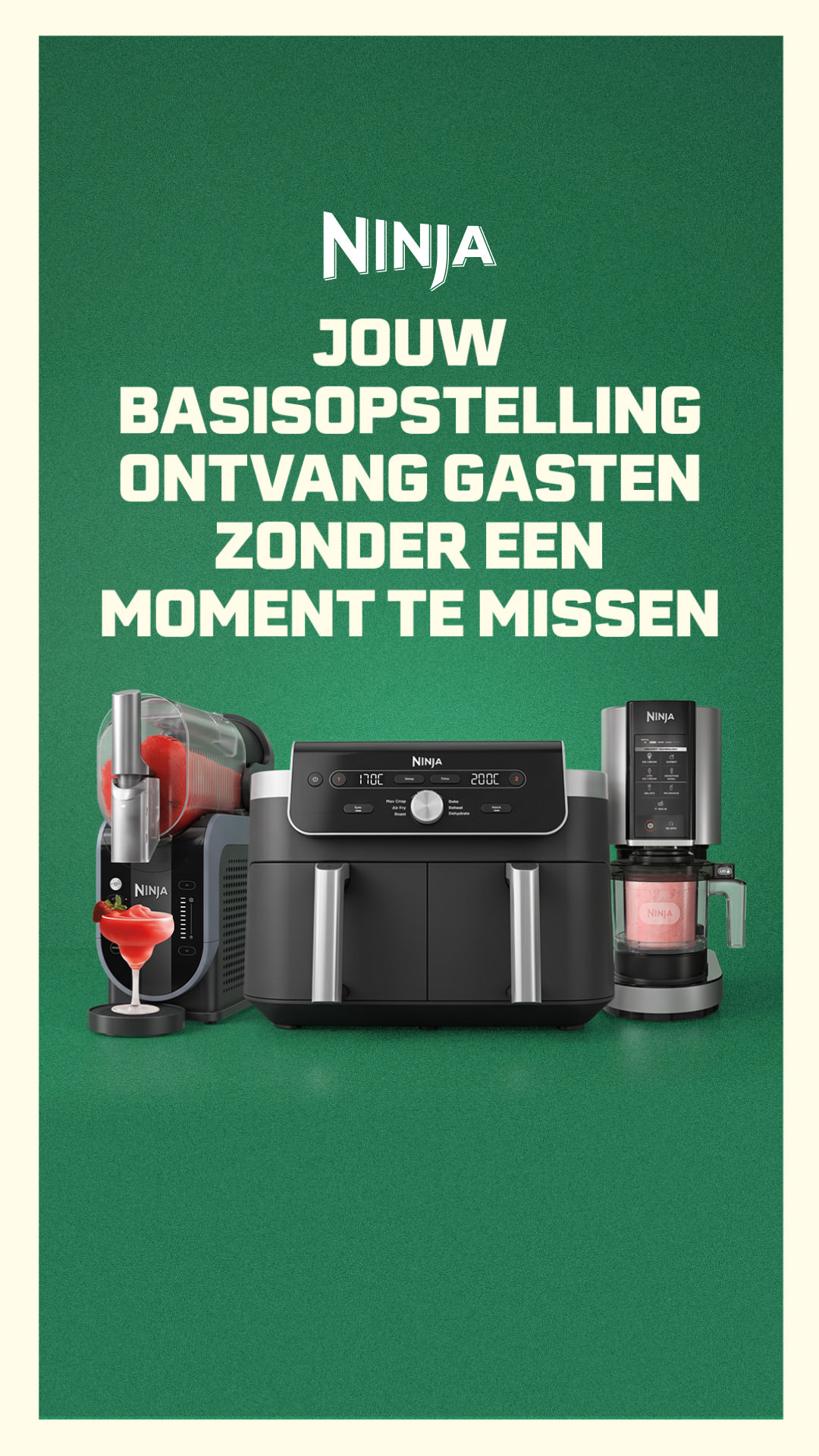 Ninja Kitchen Benelux Facebook ad from Jul 10, 2026