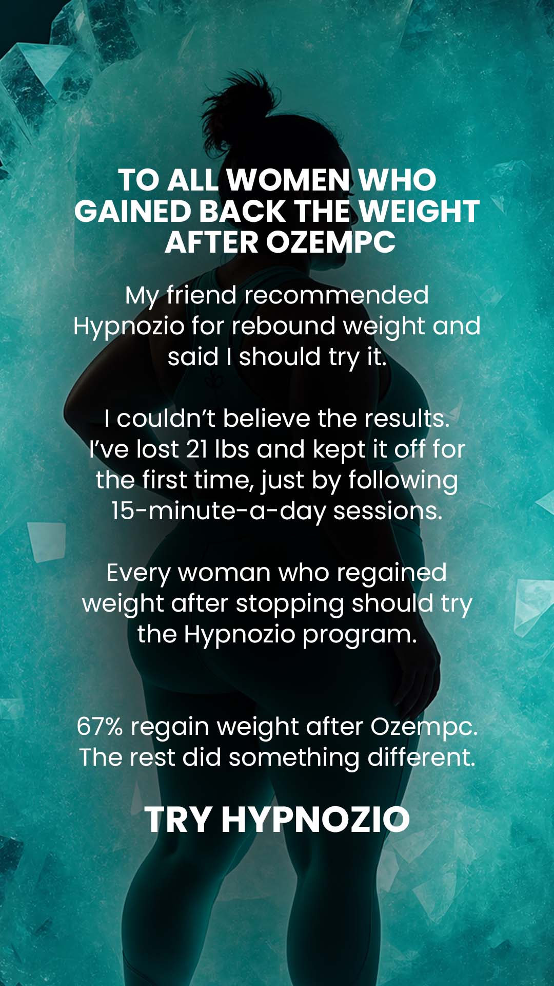 Hypnozio: power of hypnotherapy Facebook ad