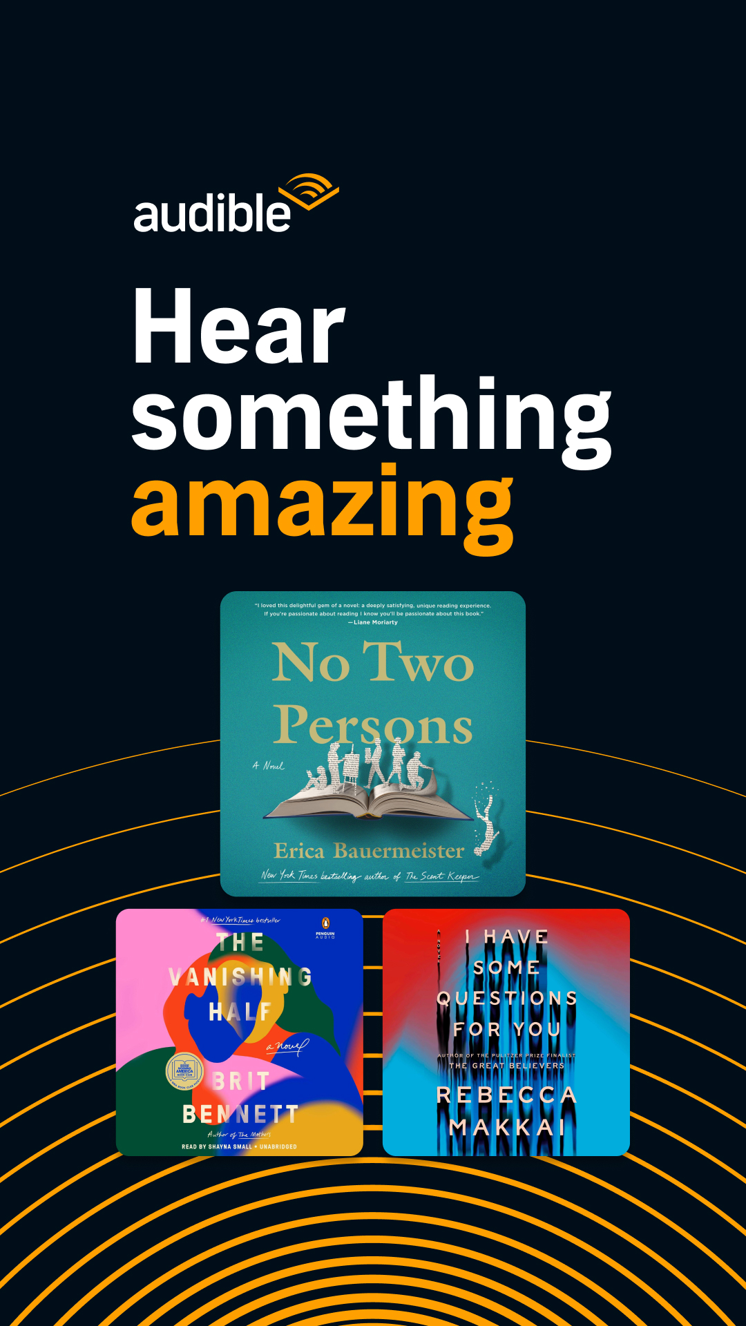 Audible Facebook ad